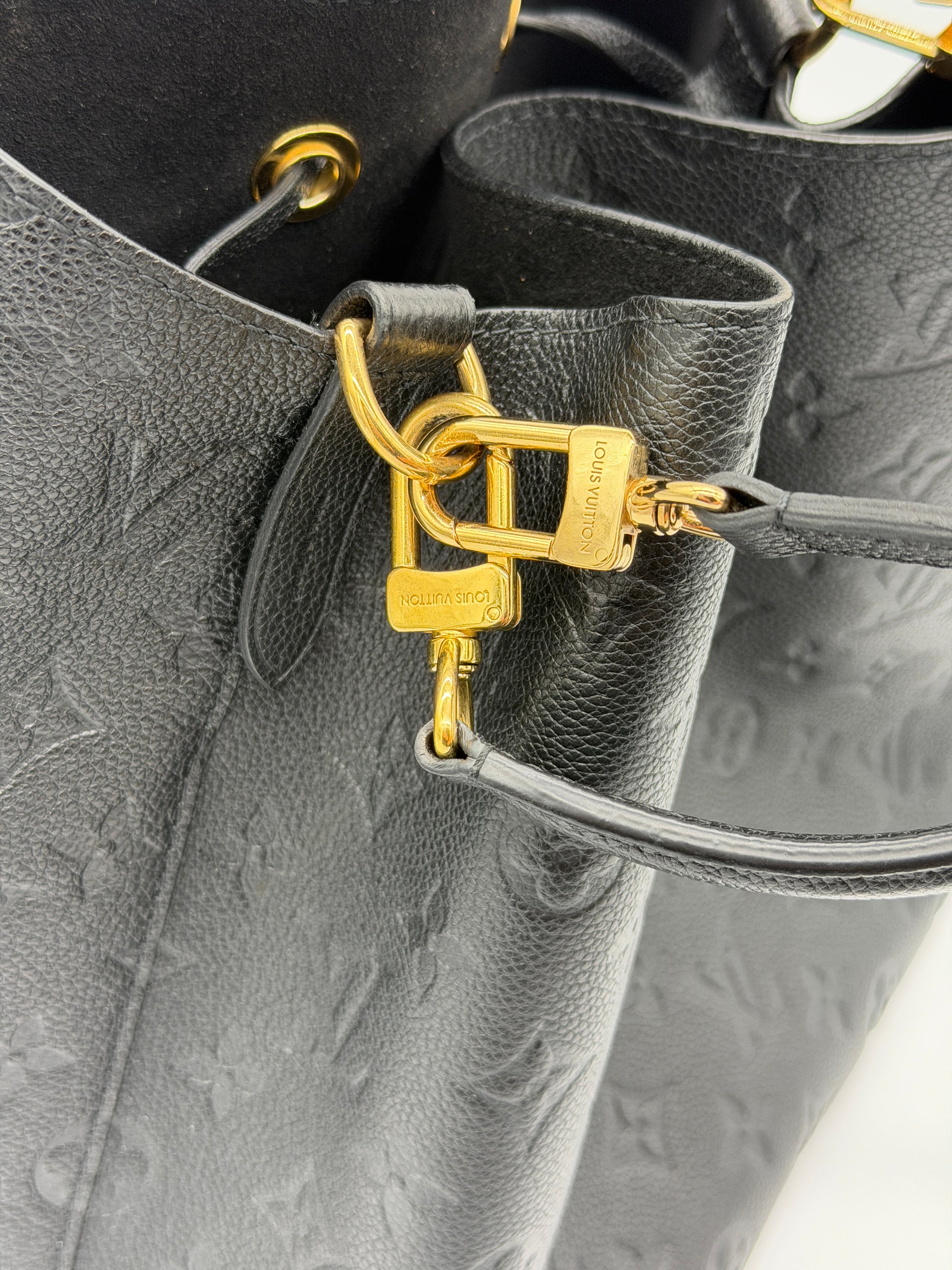 Louis Vuitton Neonoe MM Black Empreinte