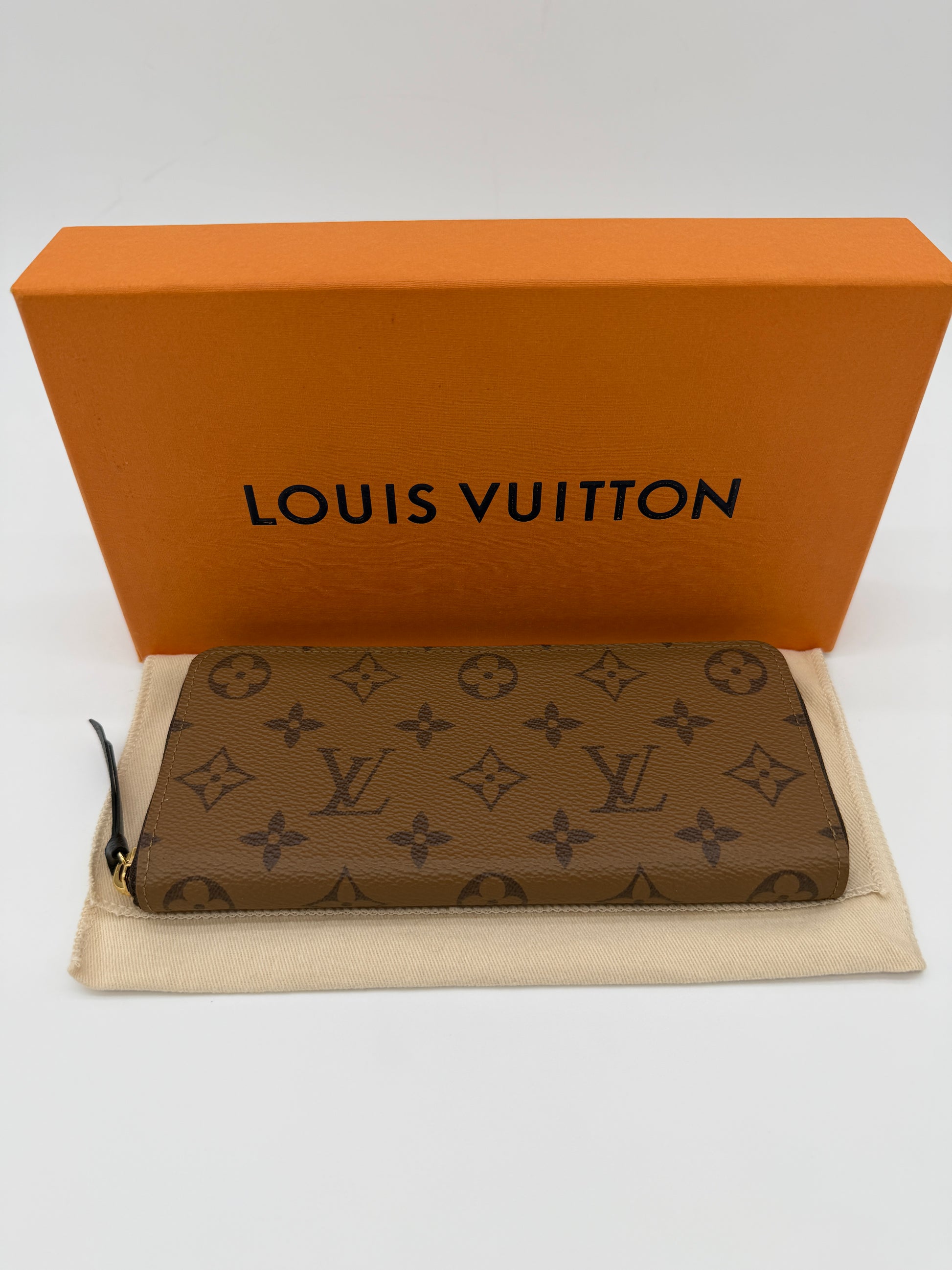 Louis Vuitton Reverse Monogram Clemence Wallet