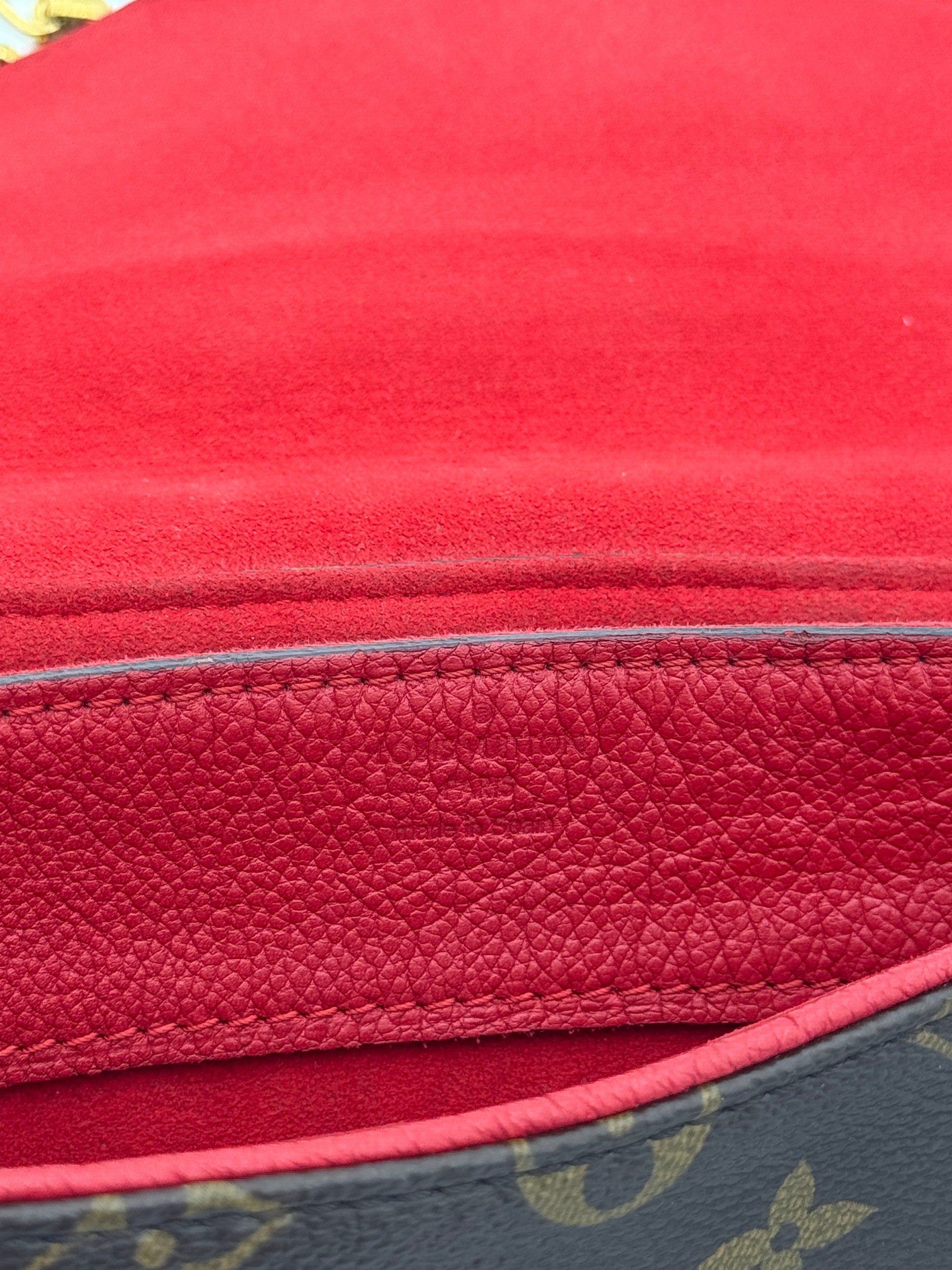 Louis Vuitton Monogram Pallas Chain Shoulder Bag