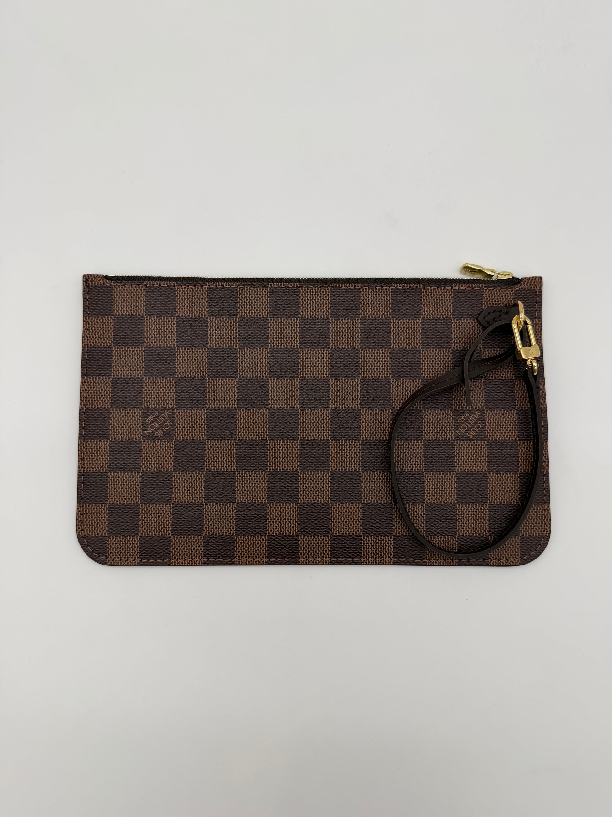 Louis Vuitton Neverfull Pochette Damier Ebene
