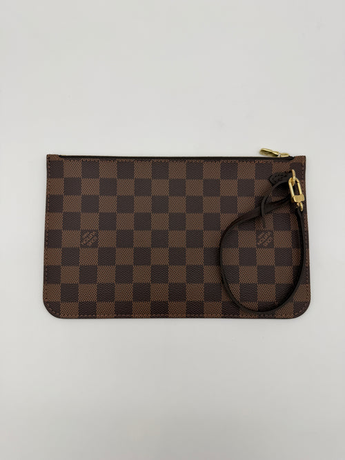 Louis Vuitton Neverfull Pochette Damier Ebene