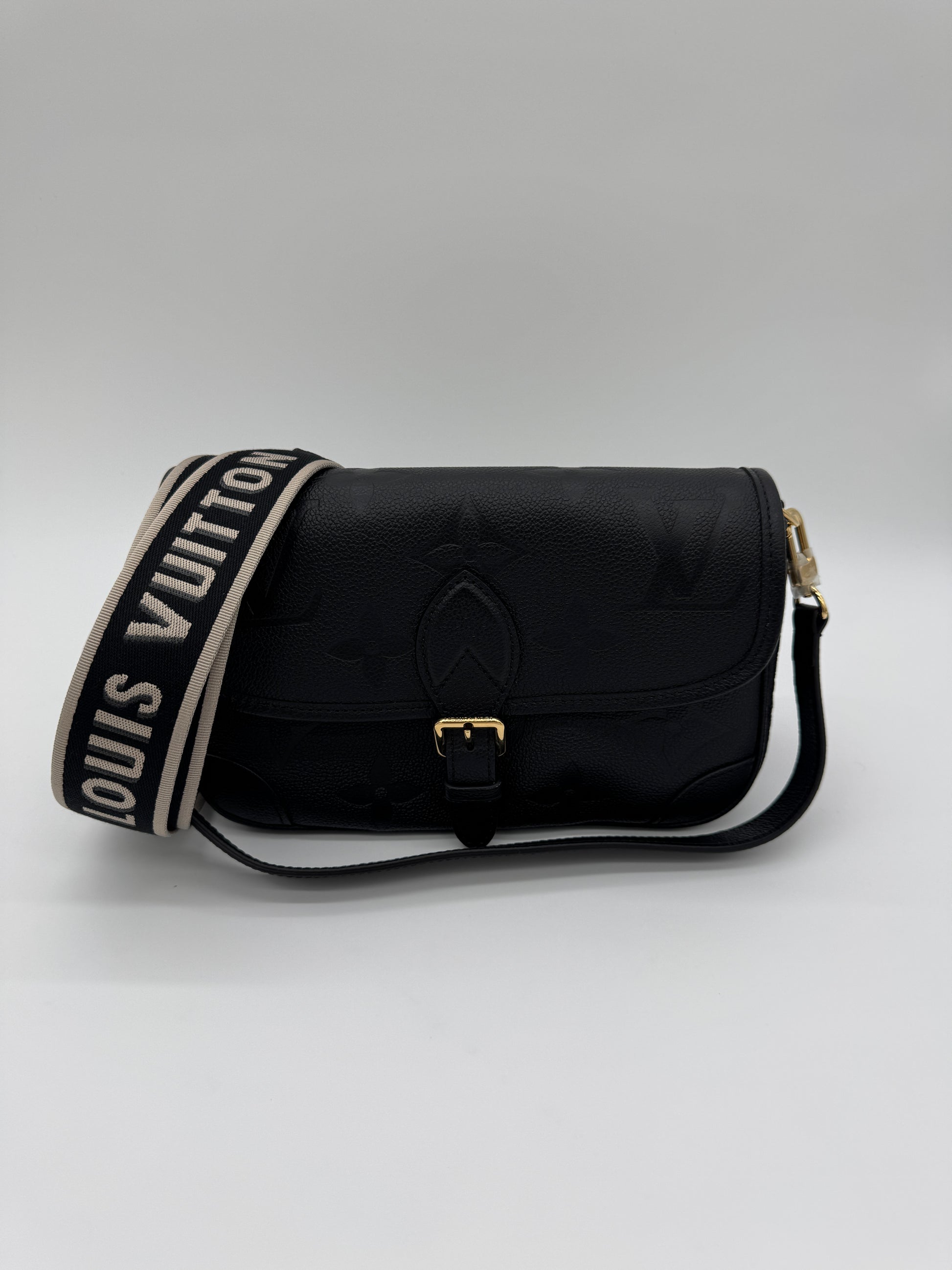 Louis Vuitton Diane Black Monogram Empreinte