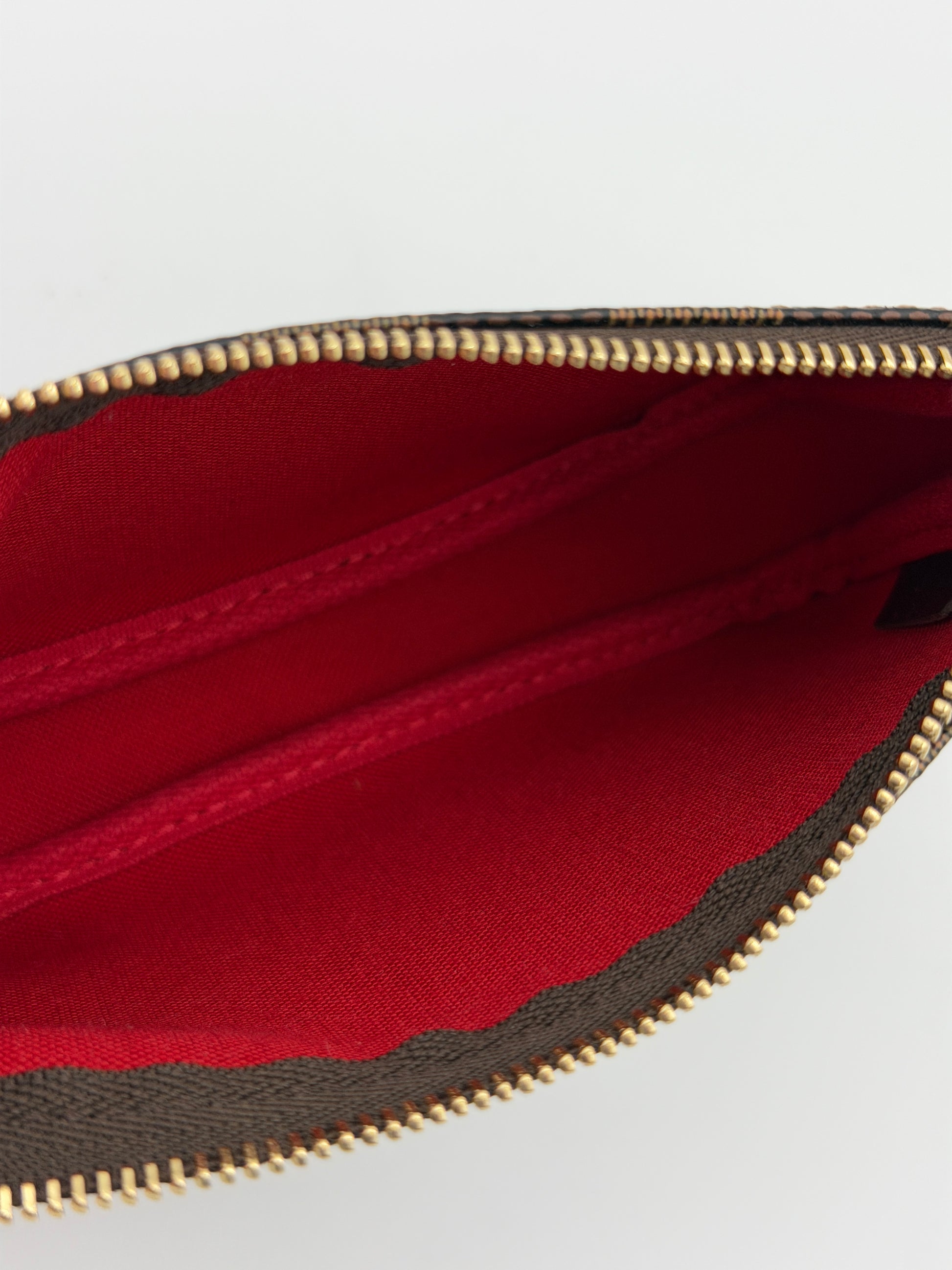 Louis Vuitton Mini Pochette Accessoires Damier Ebene