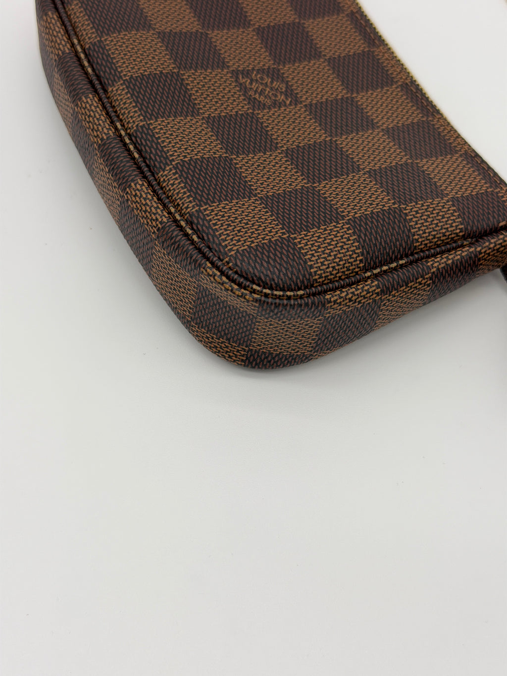 Louis Vuitton Mini Pochette Accessoires Damier Ebene