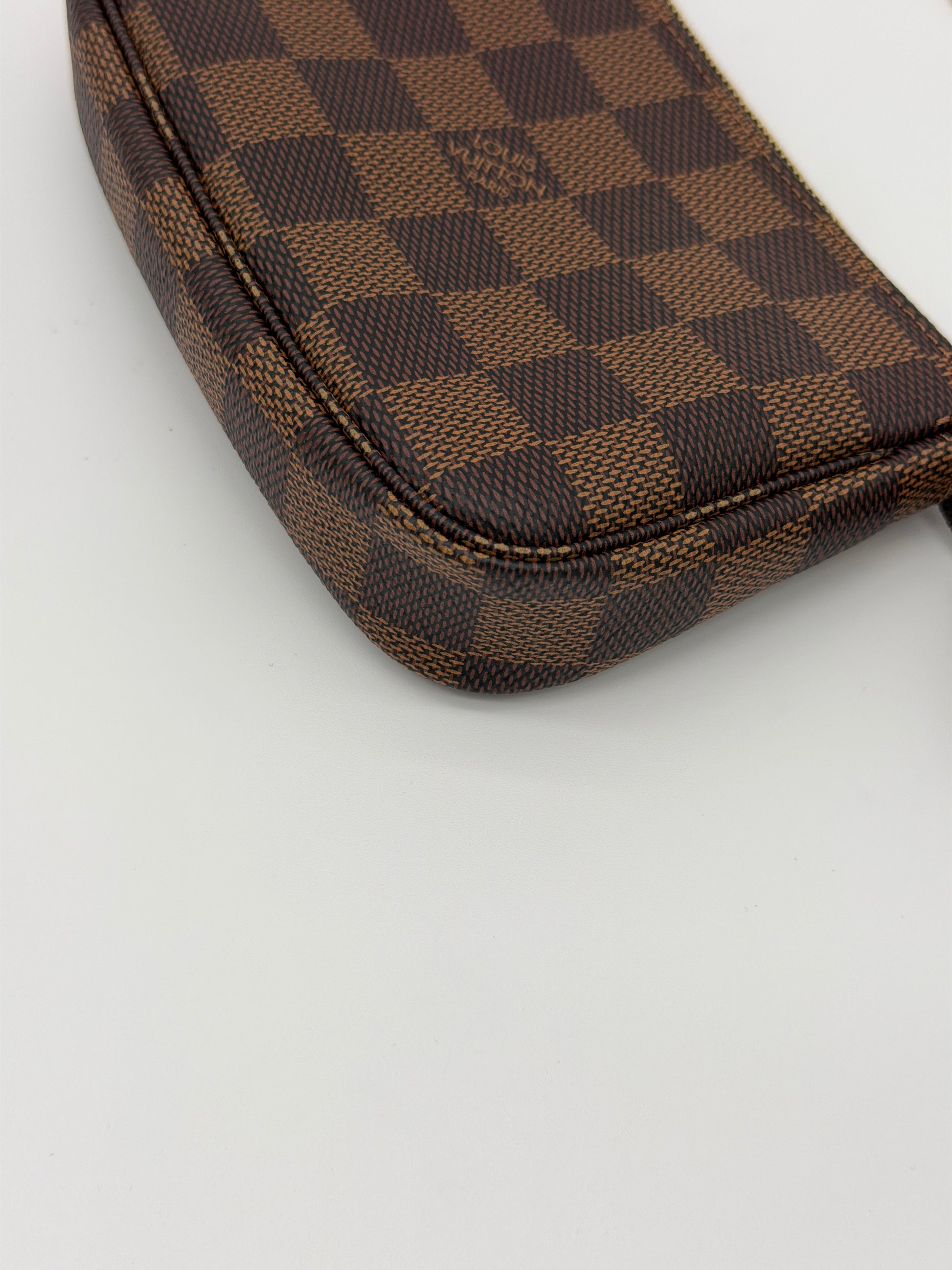 Louis Vuitton Mini Pochette Accessoires Damier Ebene