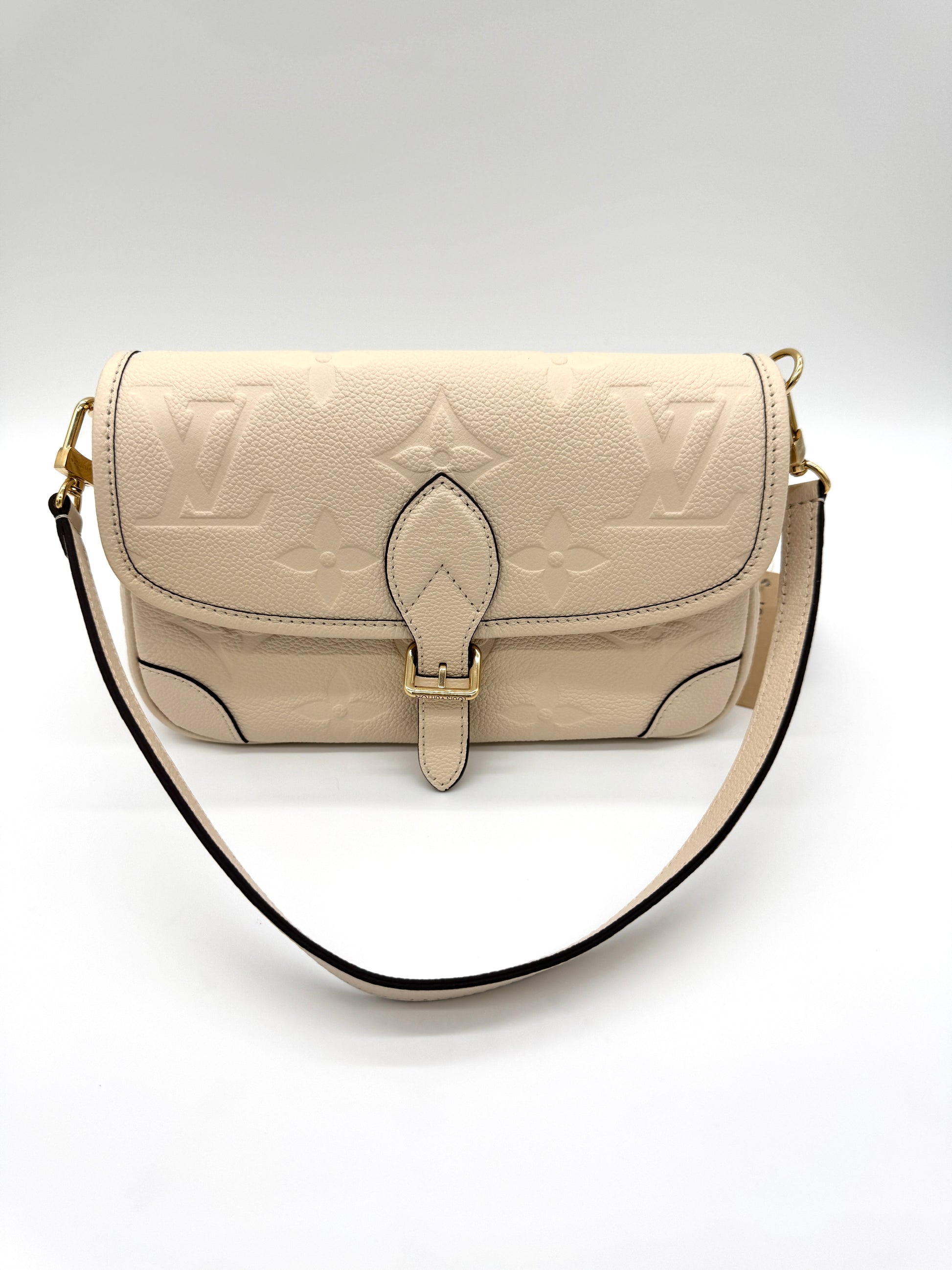 Louis Vuitton Diane Cream Monogram Empreinte