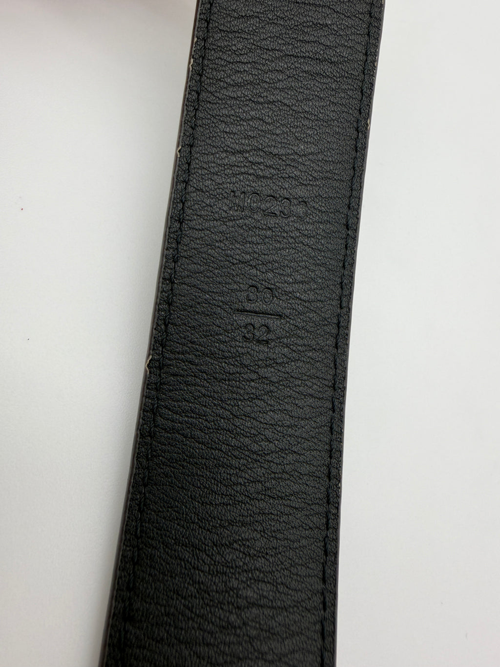 Louis Vuitton 30mm Monogram Belt Size 80