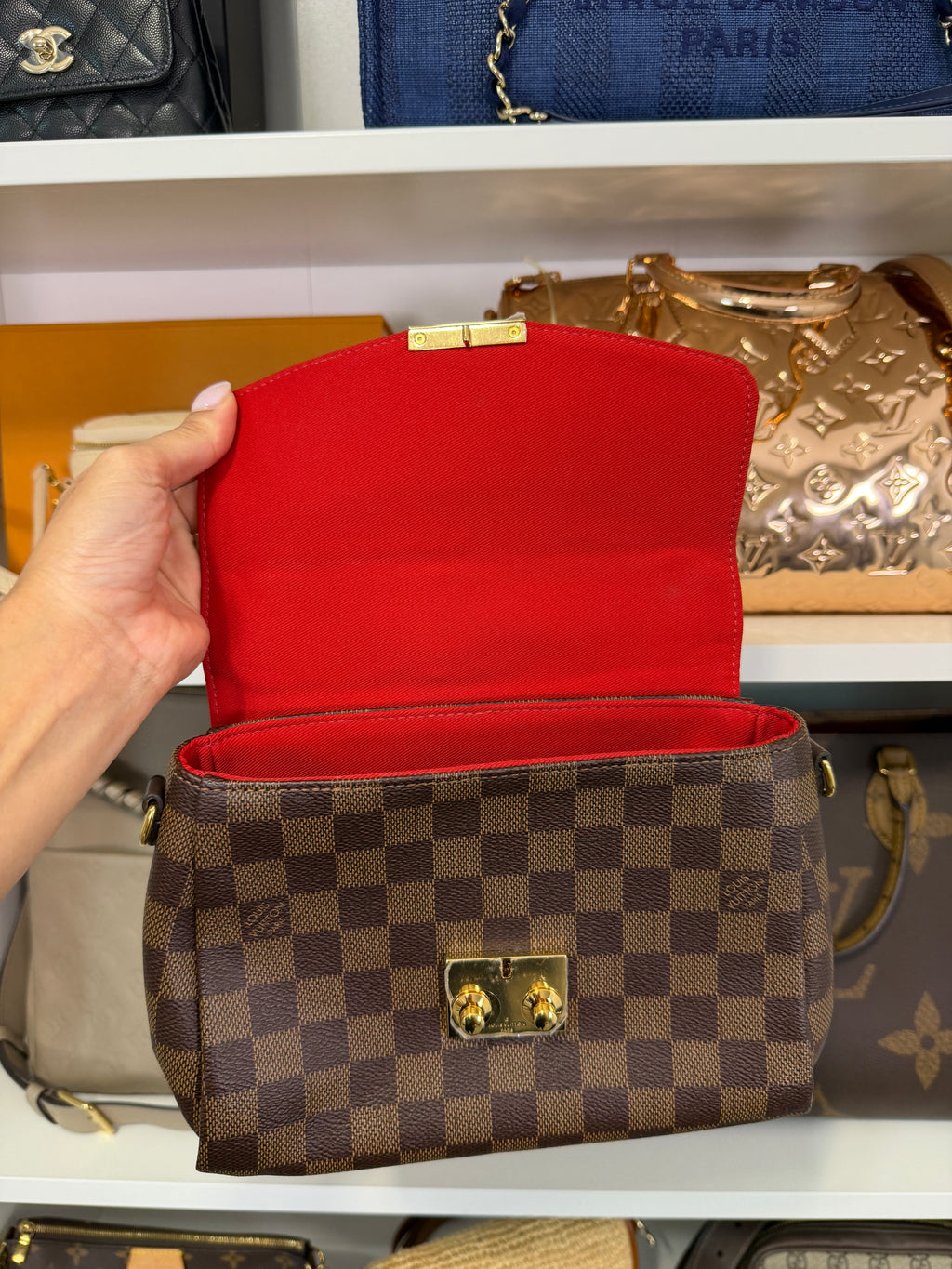 Louis Vuitton Damier Ebene Croisette