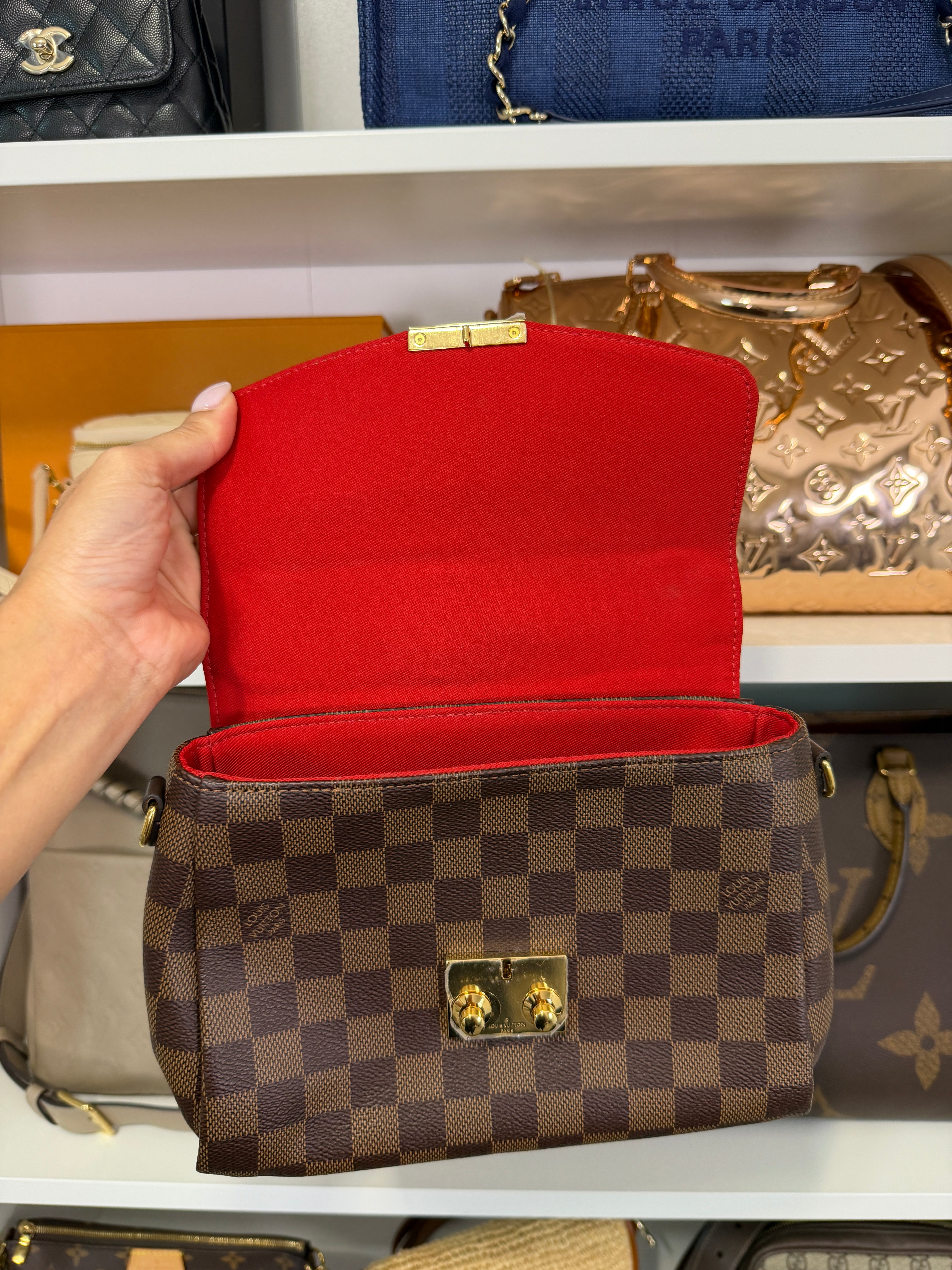 Louis Vuitton Damier Ebene Croisette