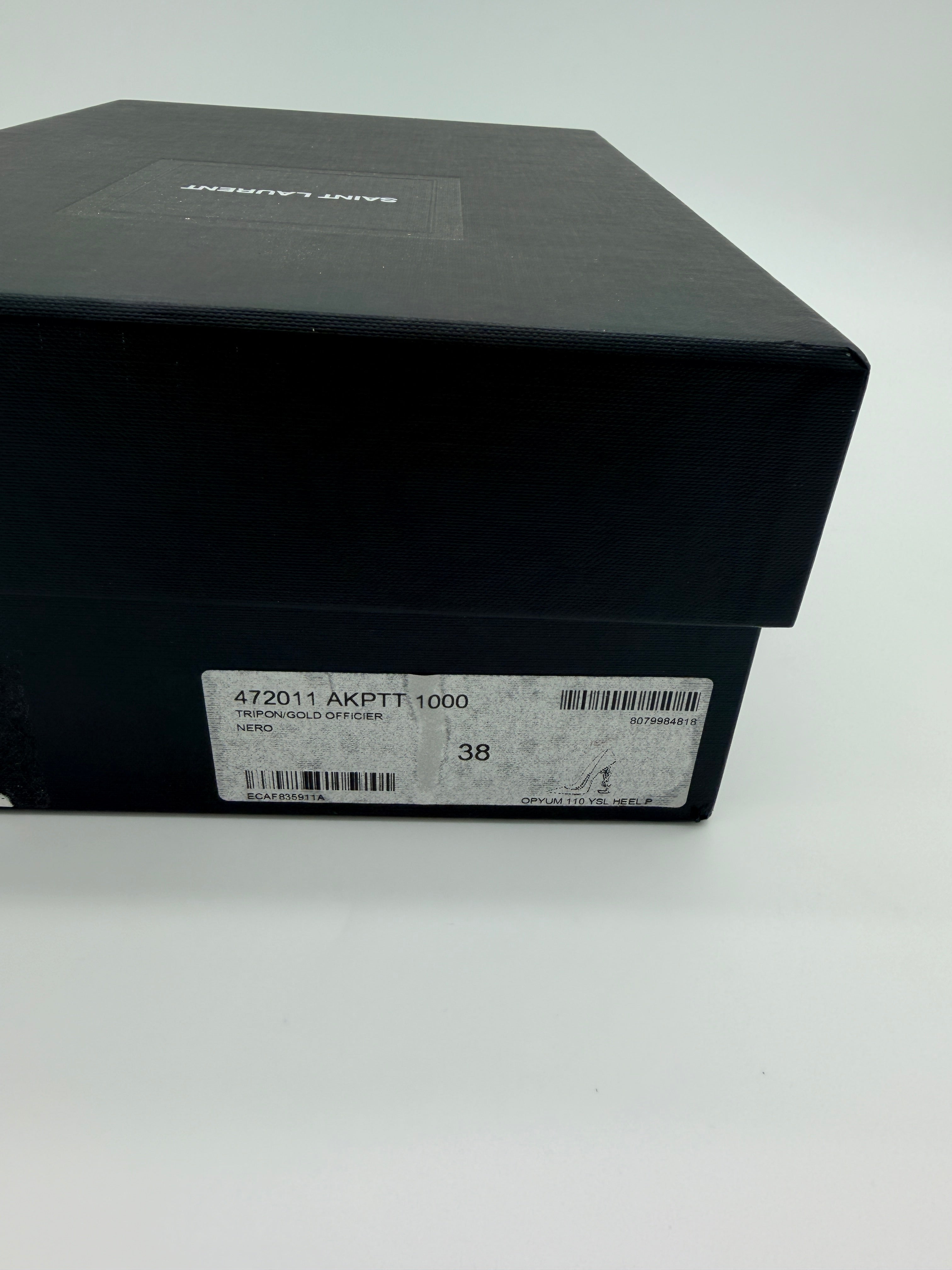 Saint Laurent Opyum 110mm Pumps Size 38