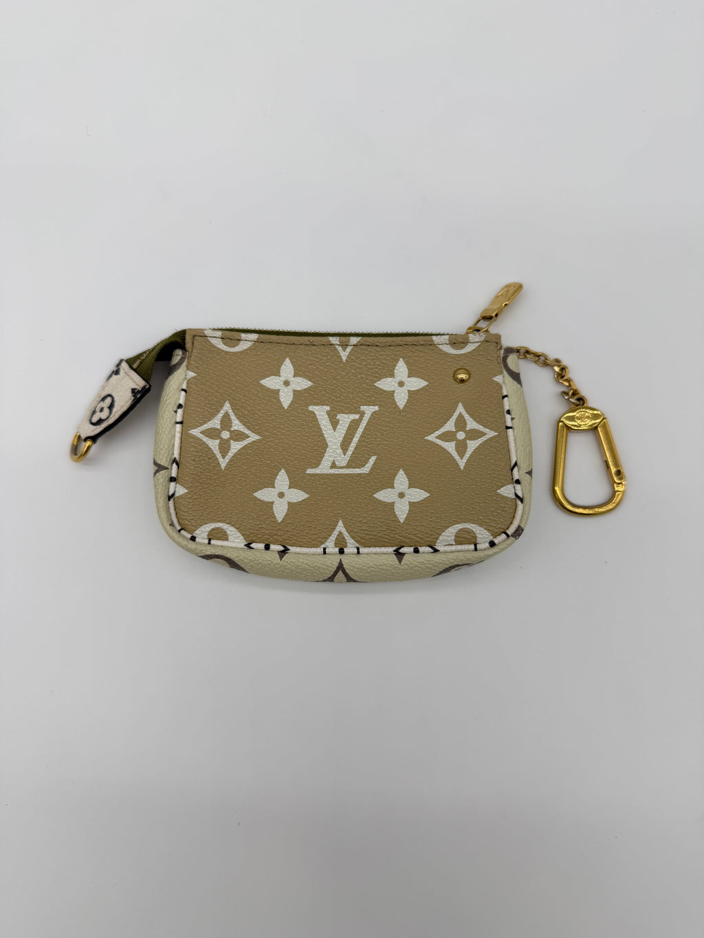 Louis Vuitton Monogram Khaki Key Pochette
