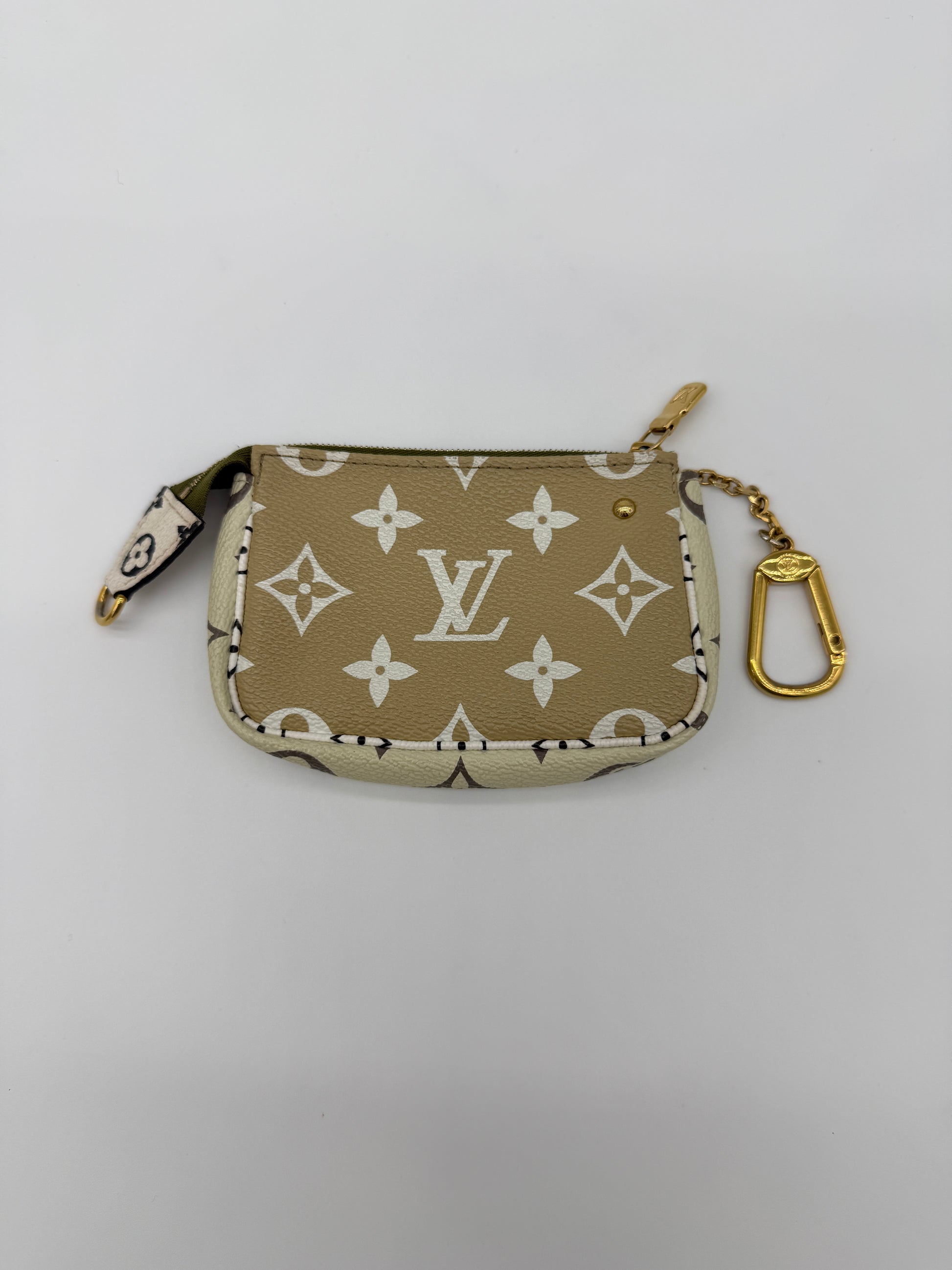Louis Vuitton Monogram Khaki Key Pochette