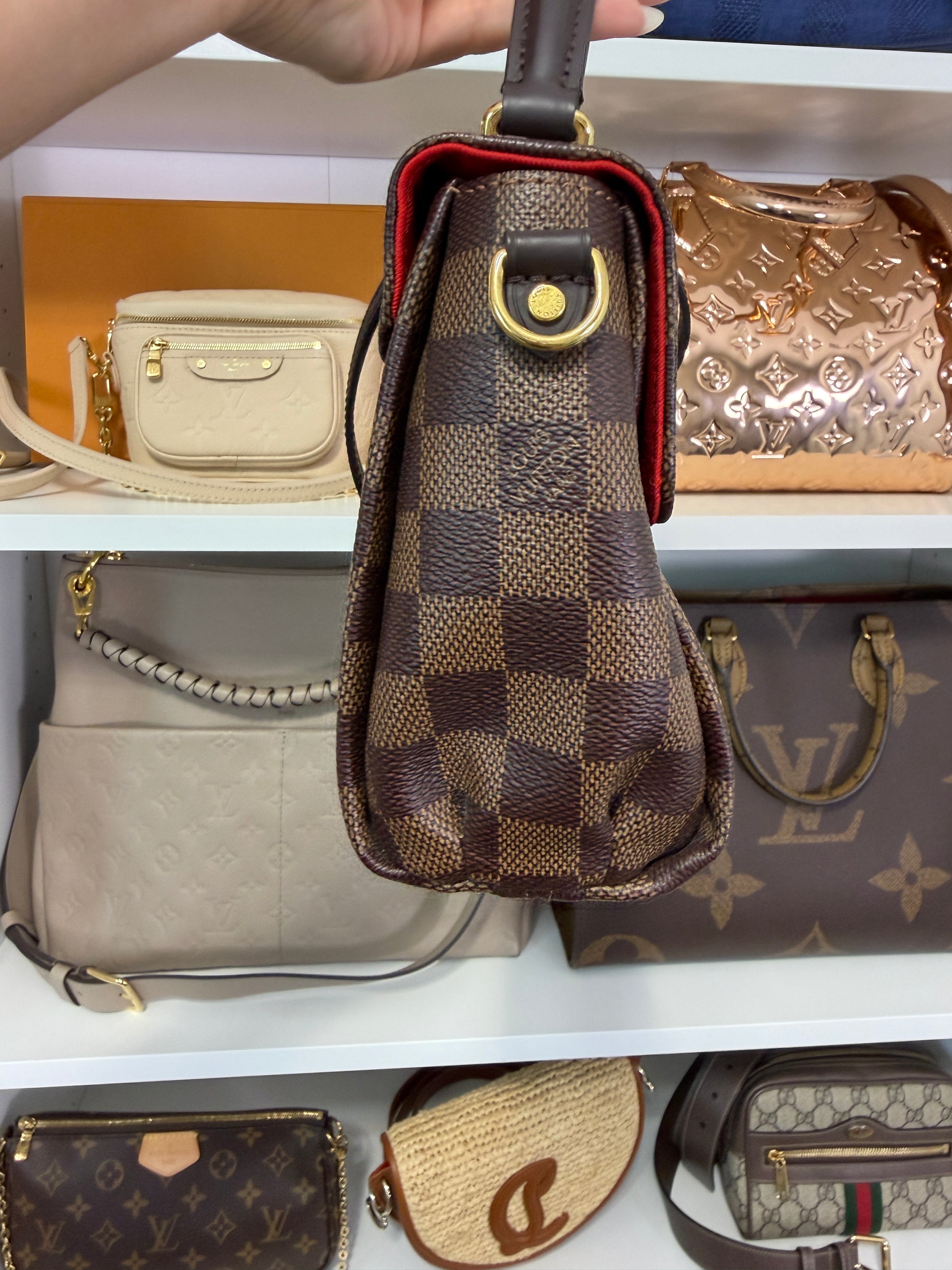 Louis Vuitton Damier Ebene Croisette