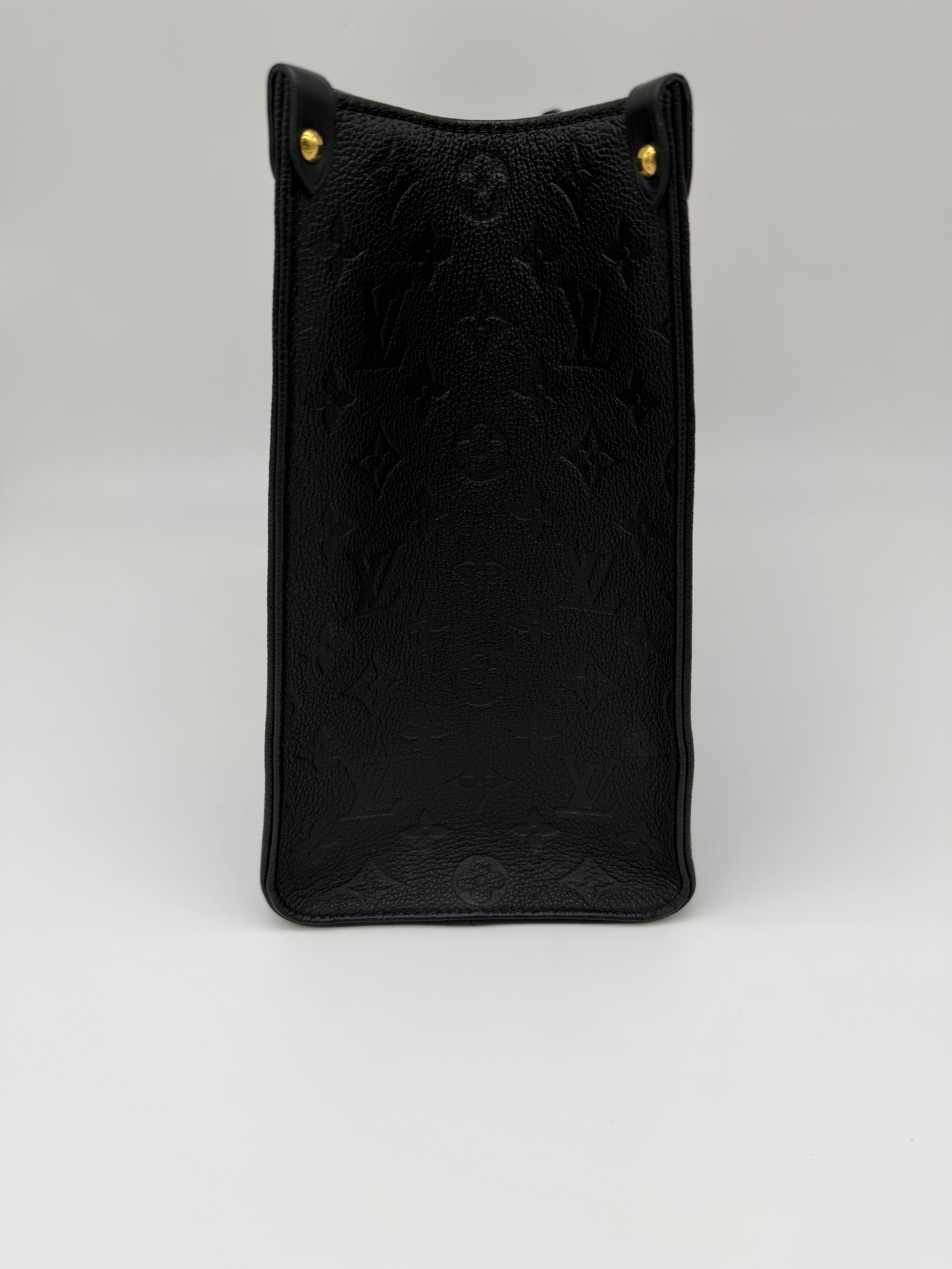 Louis Vuitton OnTheGo MM Black Empreinte