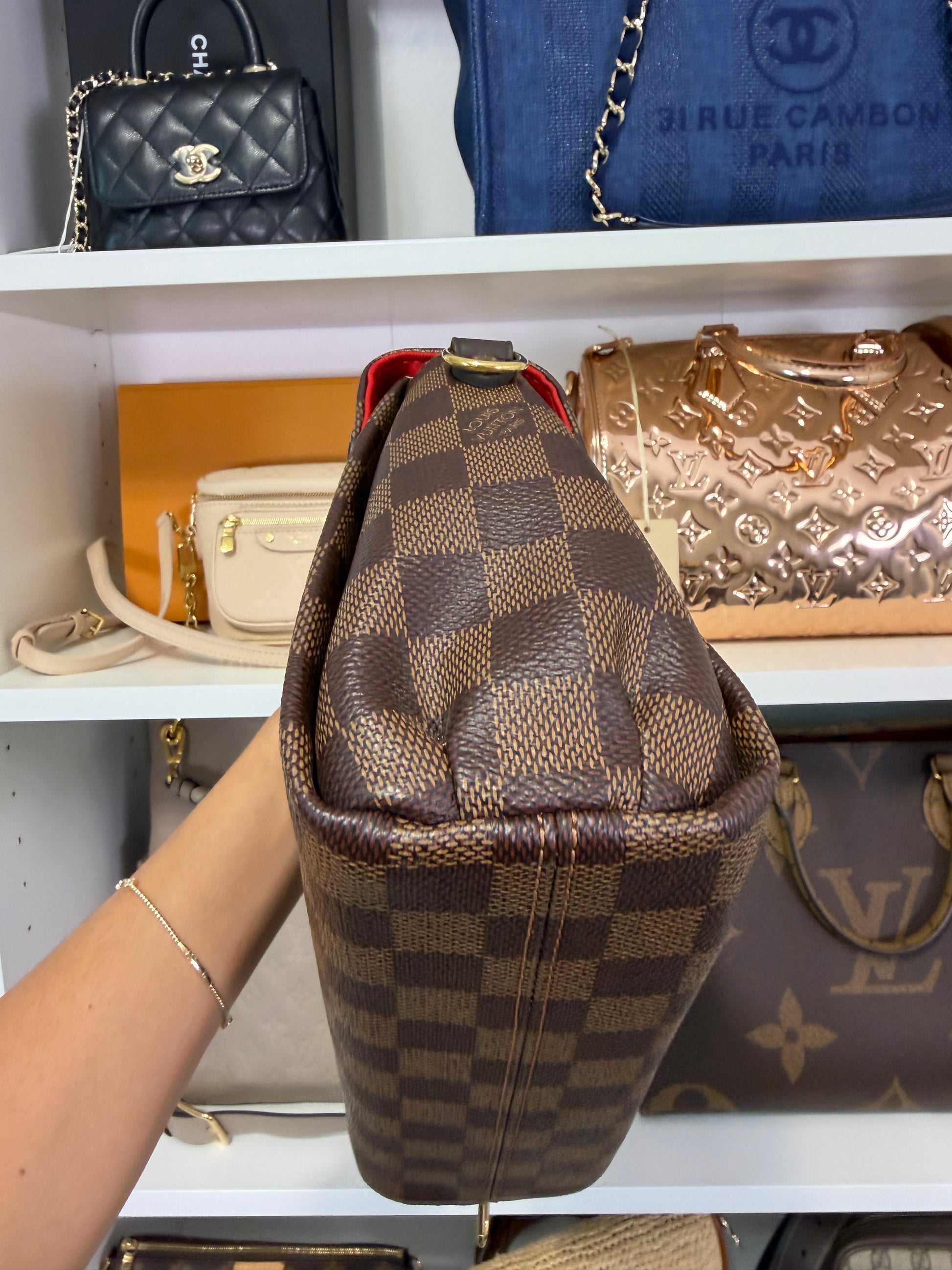 Louis Vuitton Damier Ebene Croisette