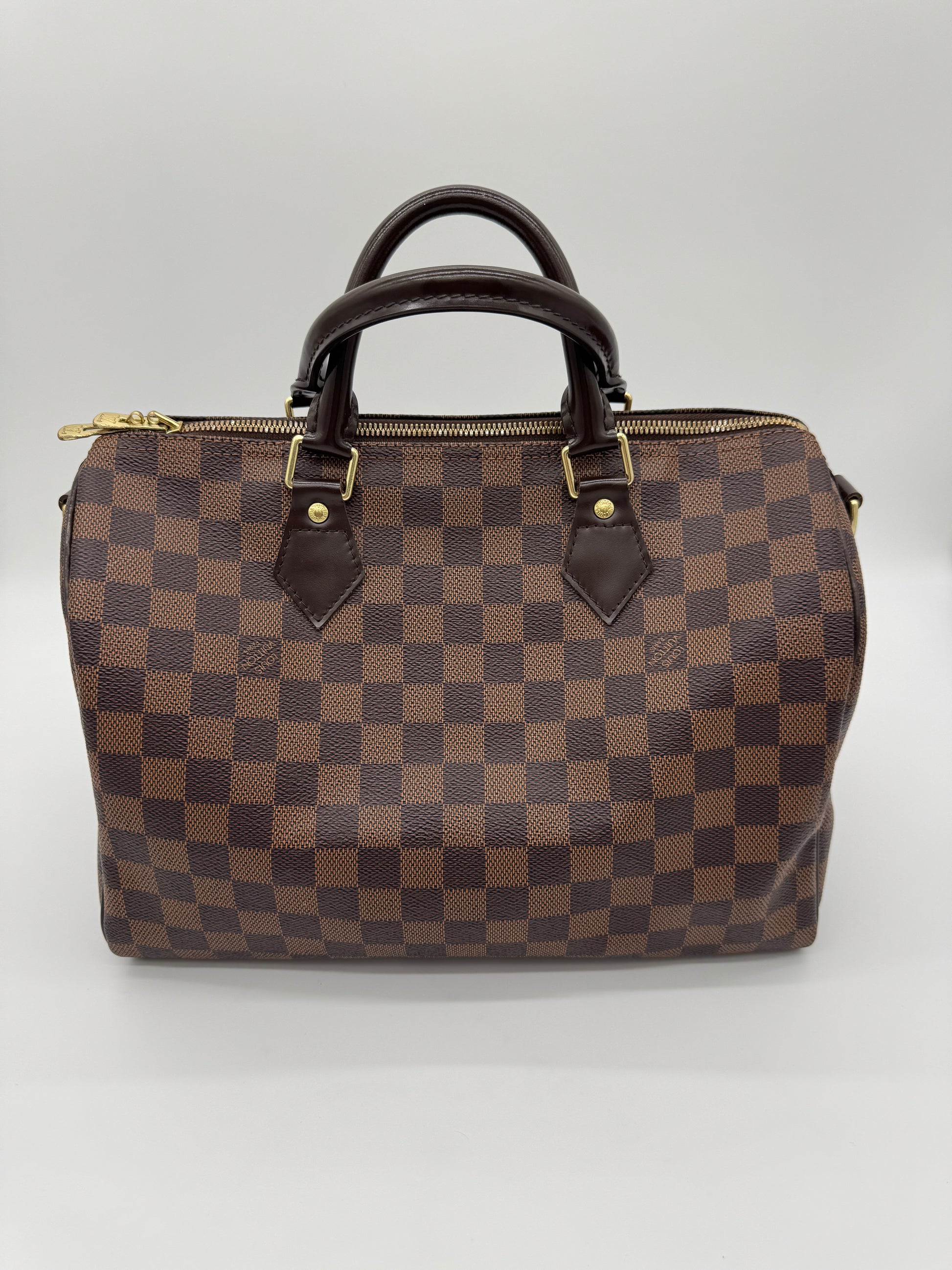 Louis Vuitton Speedy Bandouliere 30 Damier Ebene