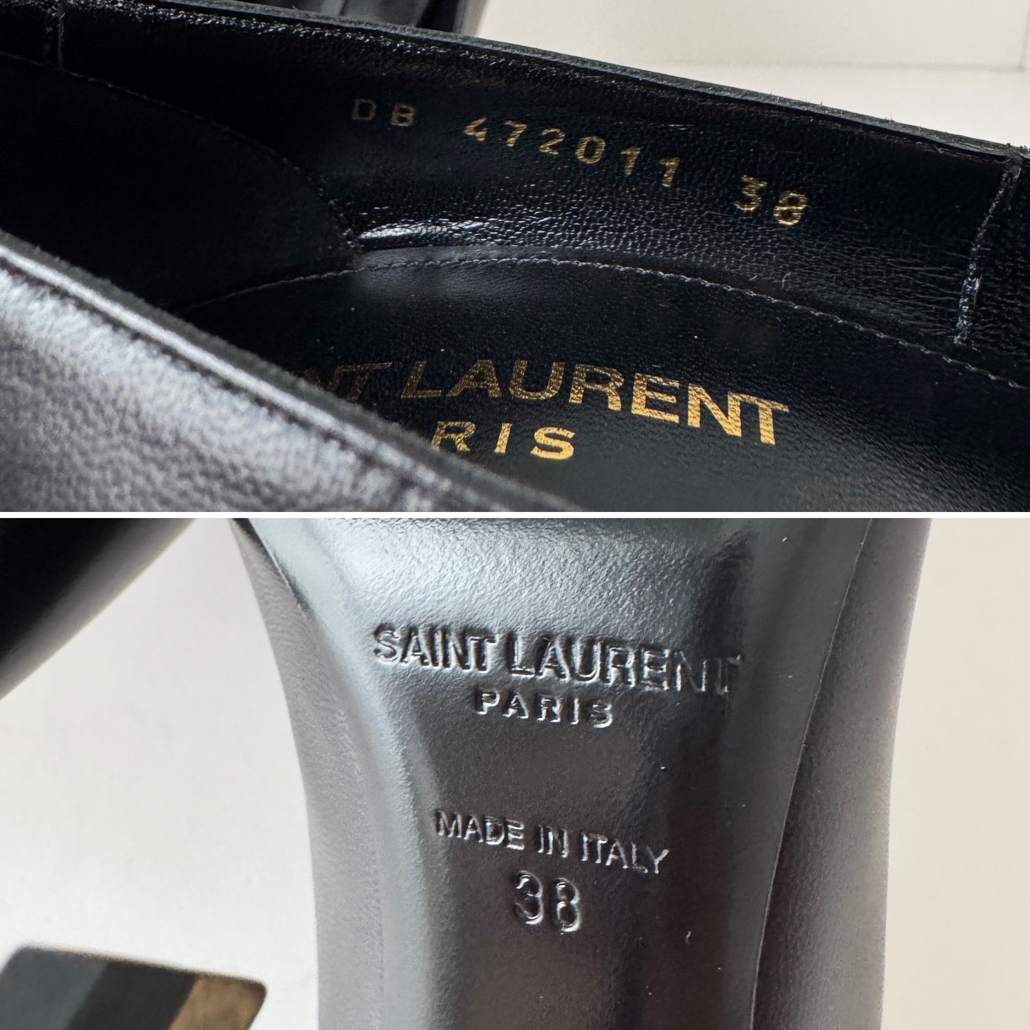 Saint Laurent Opyum 110mm Pumps Size 38