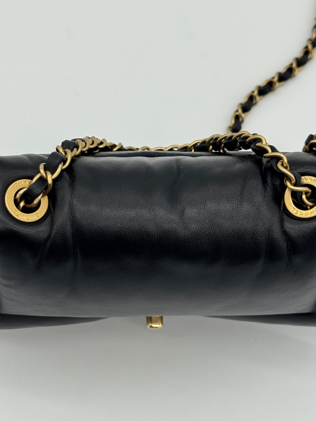 Chanel Diana Lambskin Puffy Flap Bag