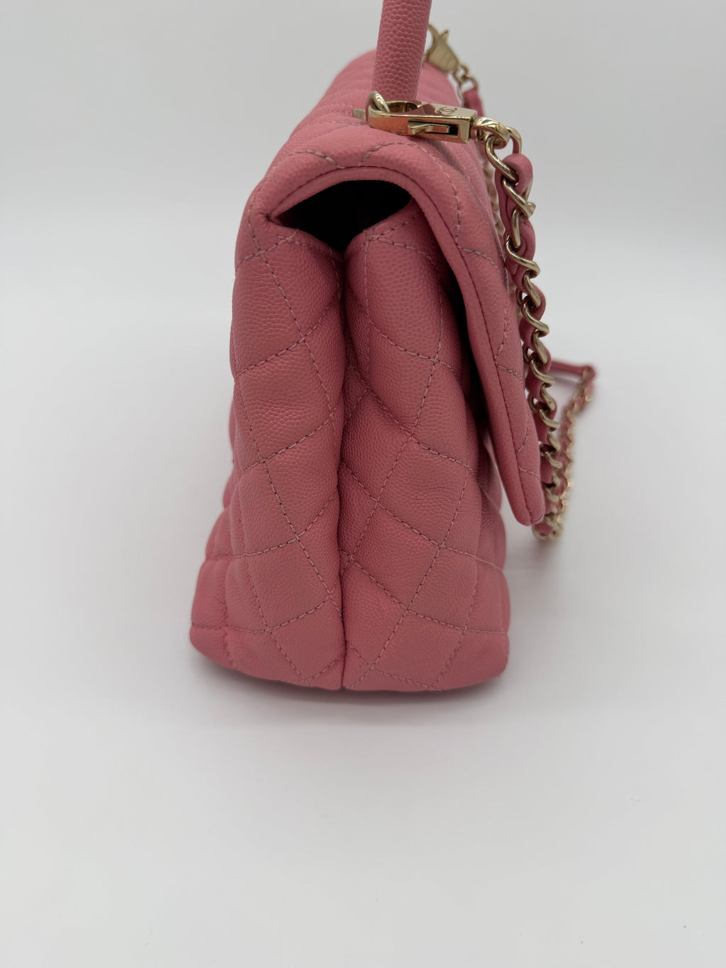 Chanel Caviar Coco Top Handle Small