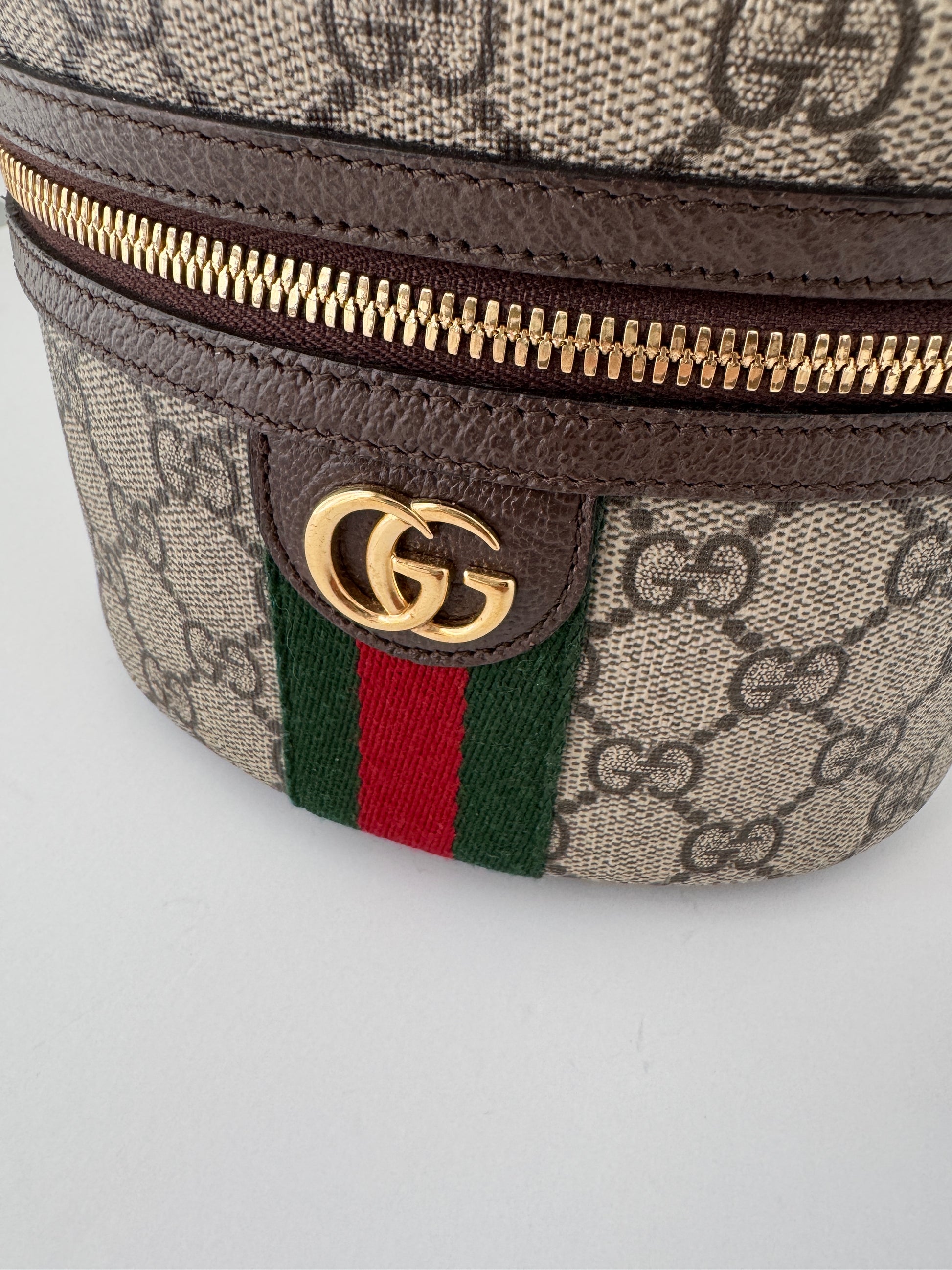 Gucci GG Supreme Ophidia Vanity Cosmetic Case