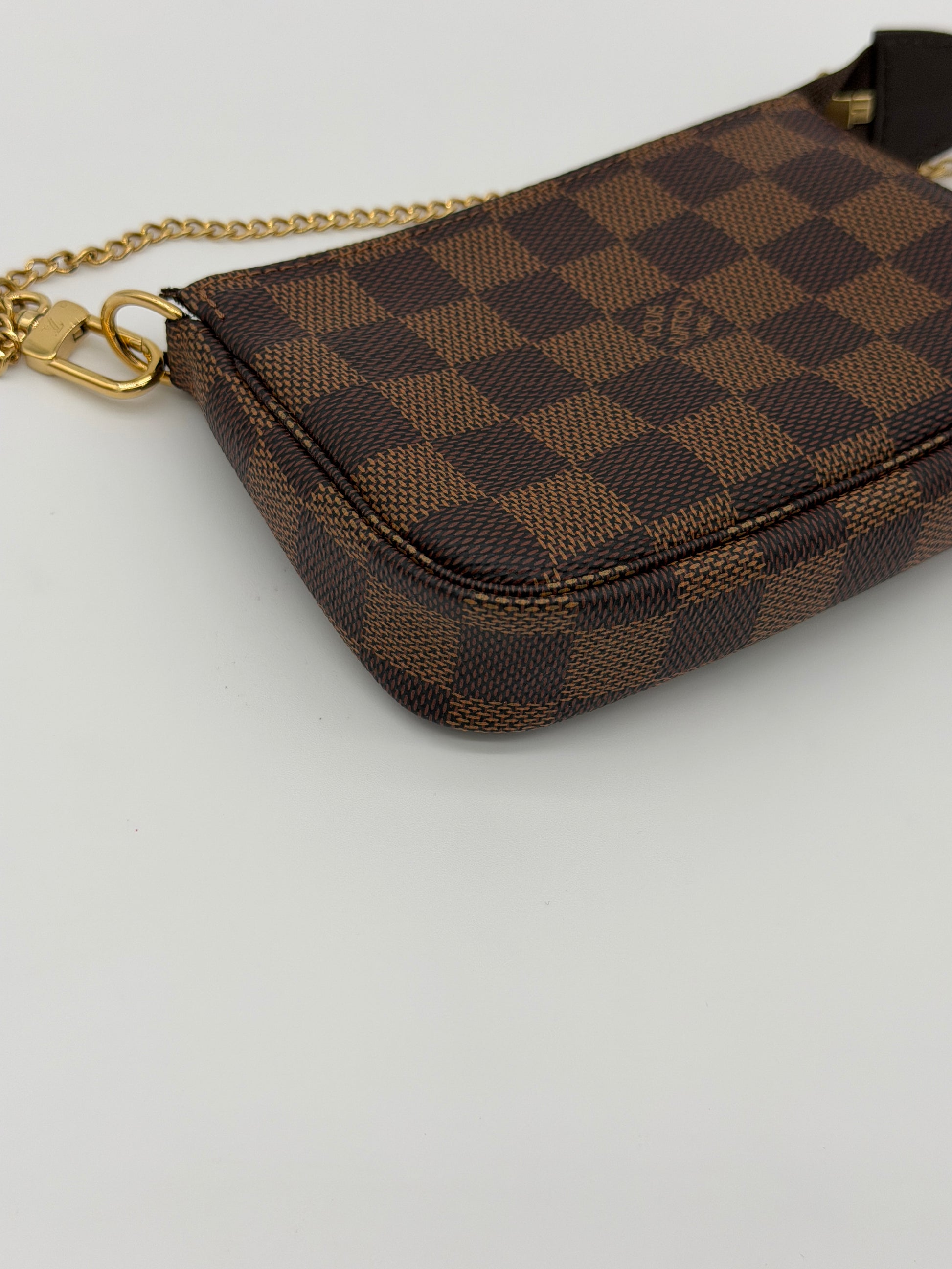 Louis Vuitton Mini Pochette Accessoires Damier Ebene