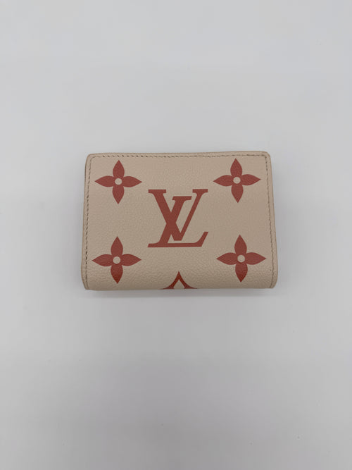 Louis Vuitton Clea Rose Bicolor Wallet