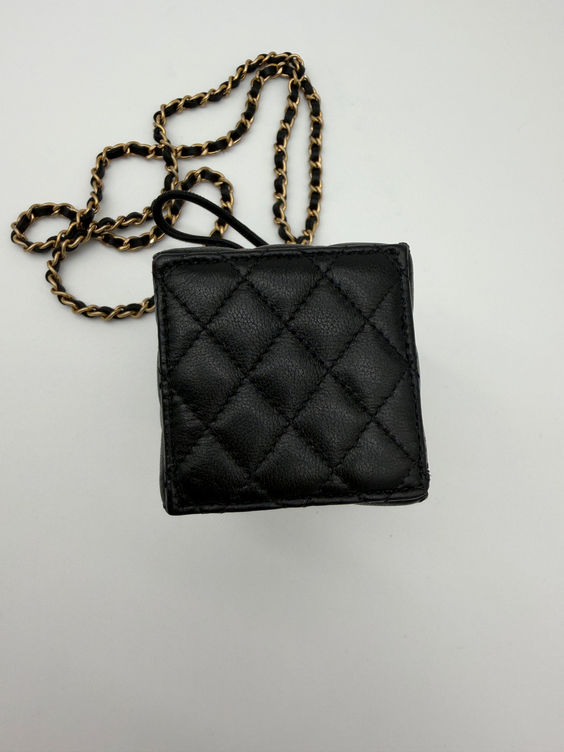 Chanel Mini Bucket Drawstring Crossbody Bag