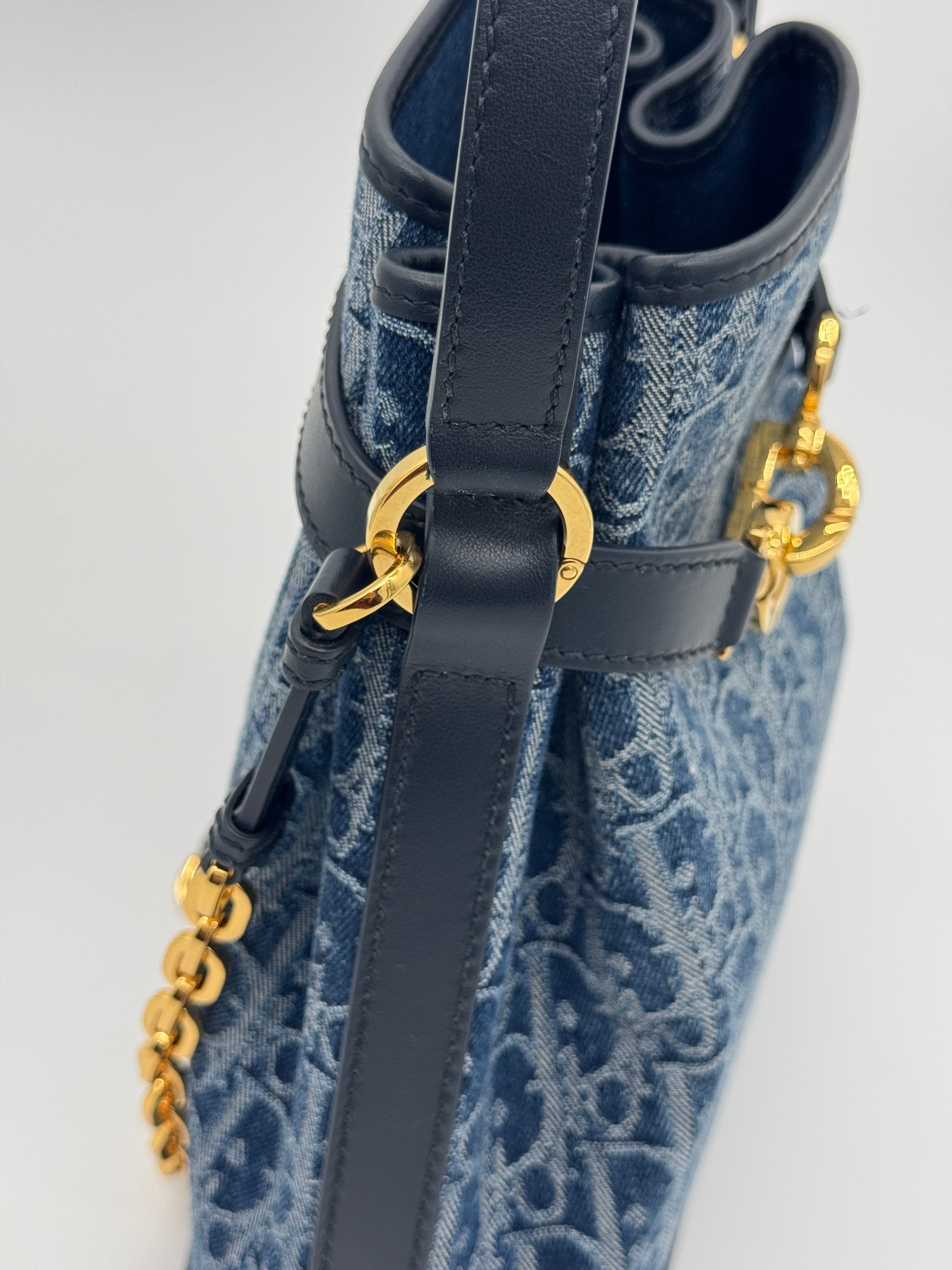 Christian Dior Medium C’est Denim Dior Oblique Jacquard