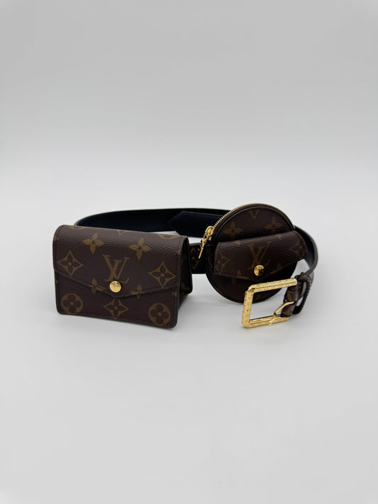 Louis Vuitton Daily Multi Pocket 30mm Belt 80/32