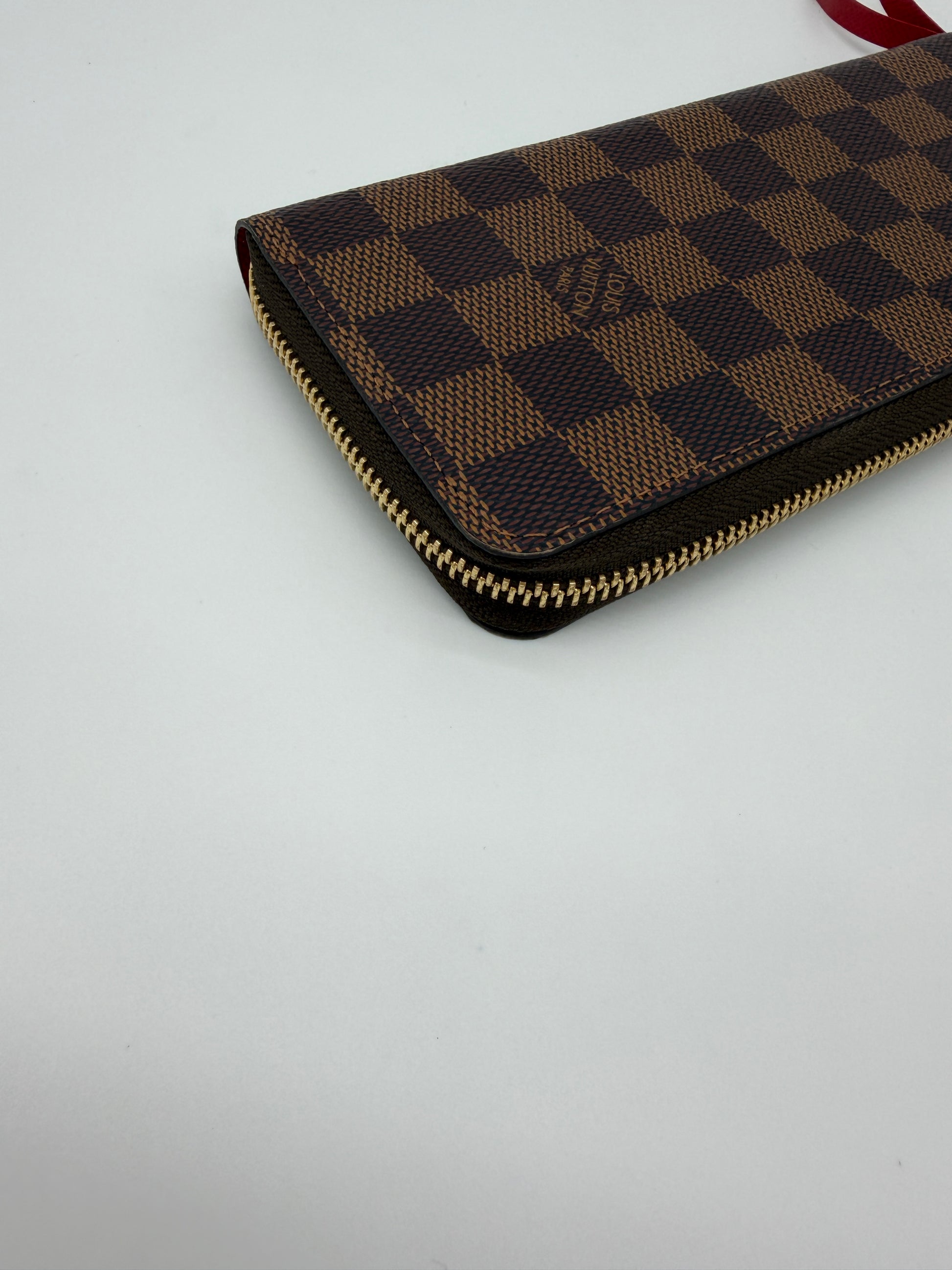 Louis Vuitton Damier Ebene Clemence Wallet