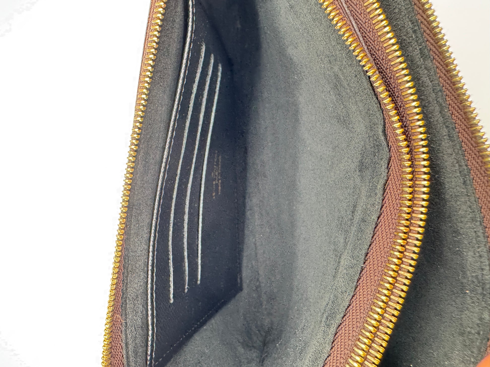 Louis Vuitton Double Zip Pochette Reverse Monogram Giant