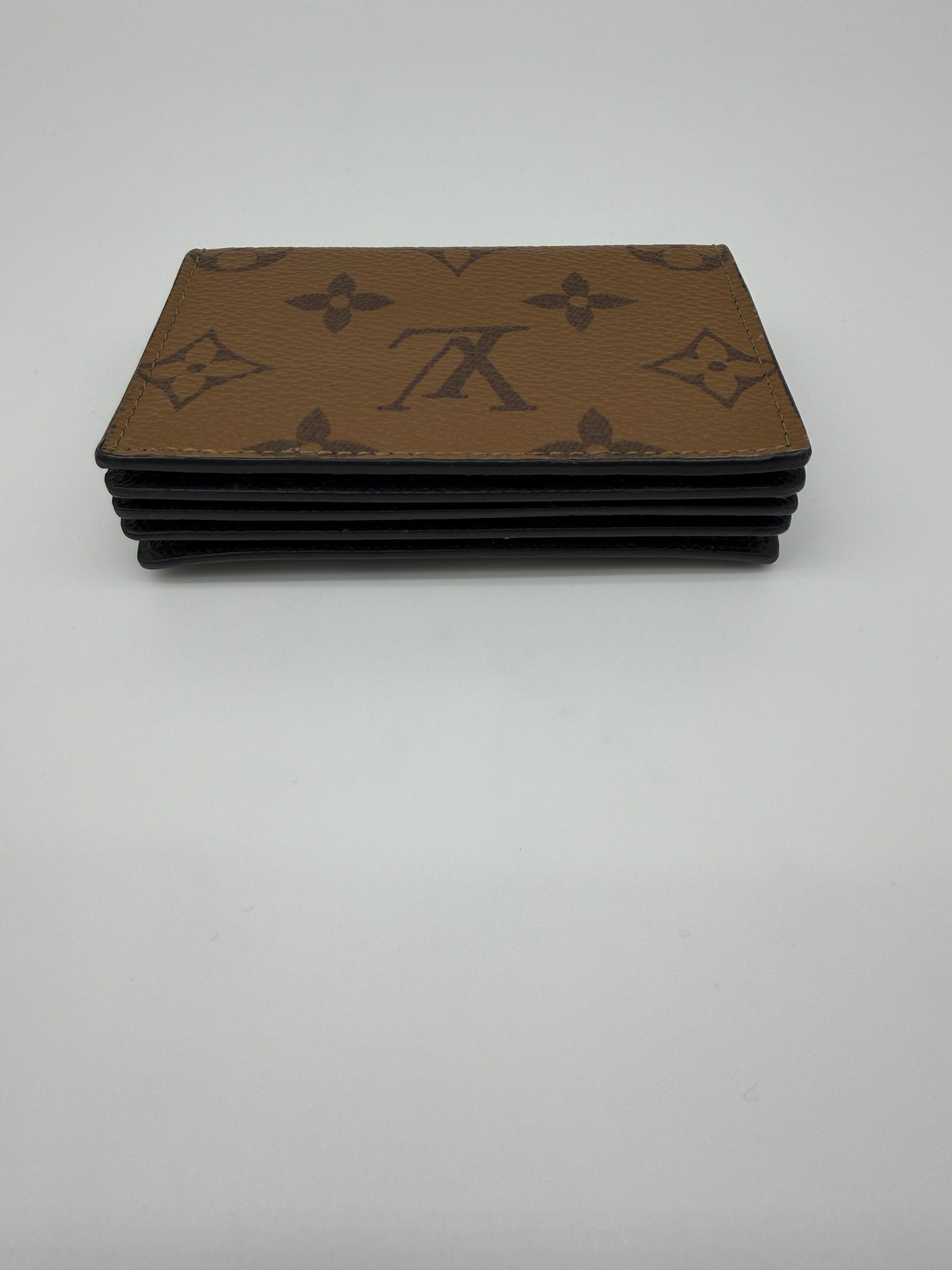 Louis Vuitton Reverse Monogram Accordion Card Holder