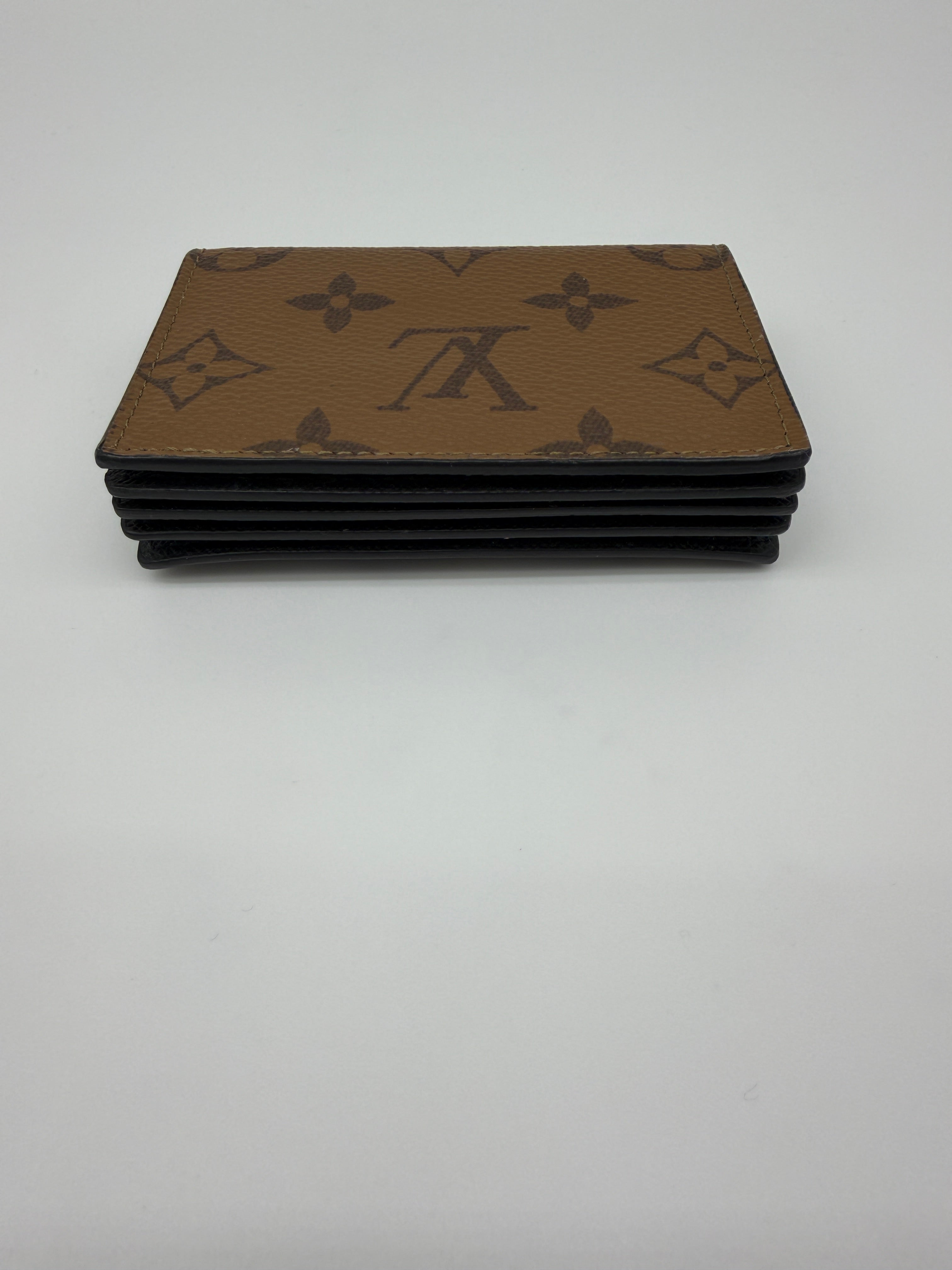 Louis Vuitton Reverse Monogram Accordion Card Holder