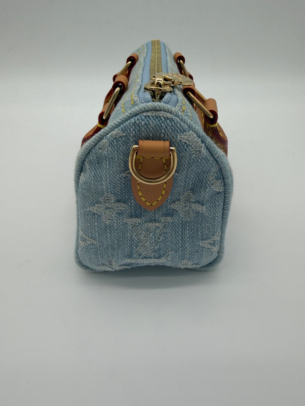Louis Vuitton Denim Speedy Nano
