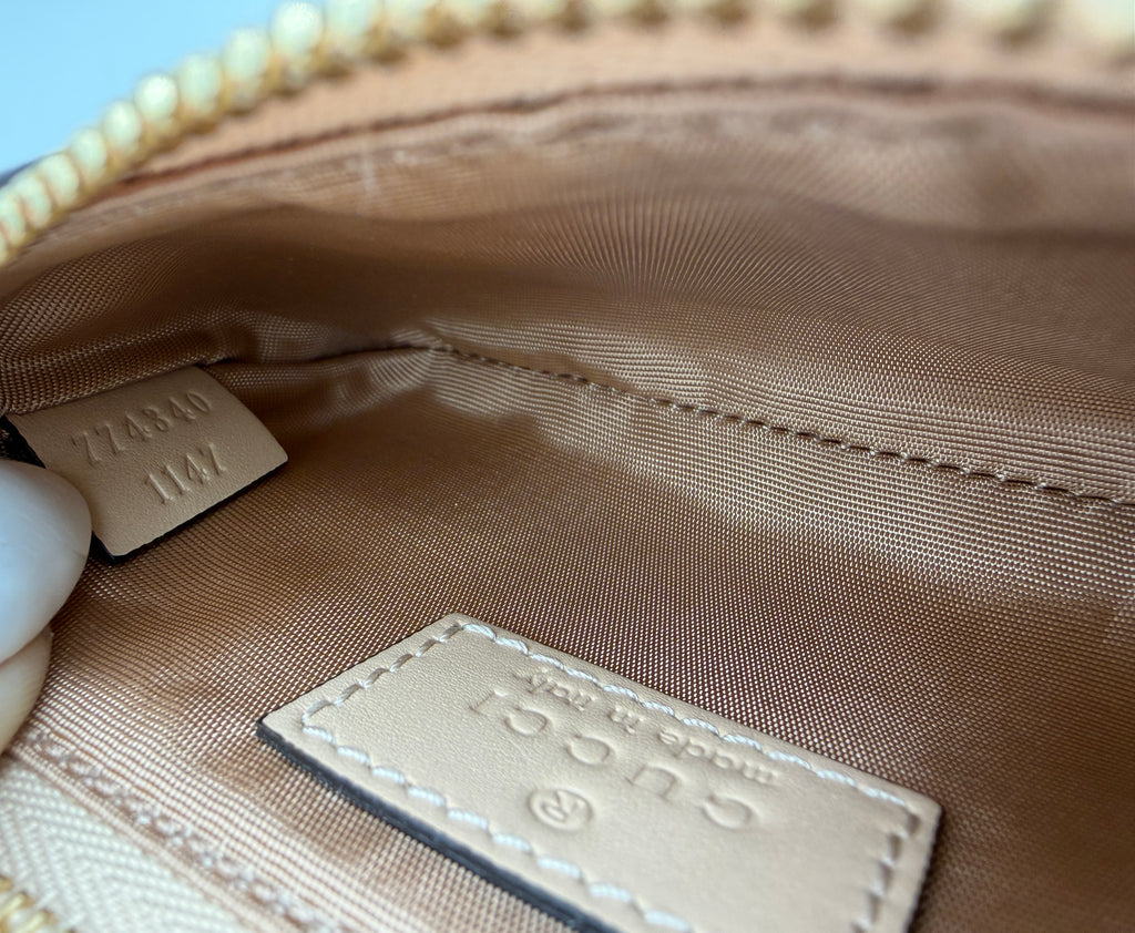 Gucci GG Supreme Horsebit Key Pouch