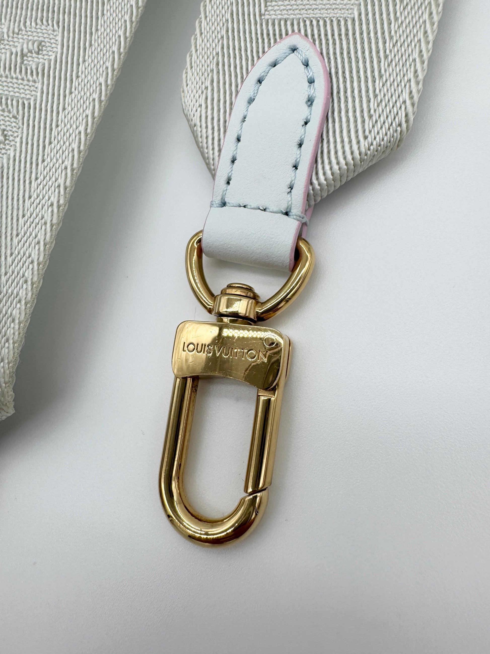Louis Vuitton OnTheGo PM Spring in the City Shoulder Guitar Strap
