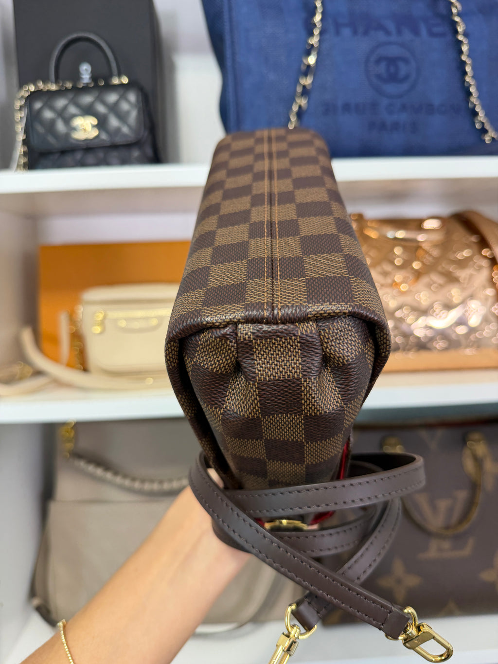 Louis Vuitton Damier Ebene Croisette