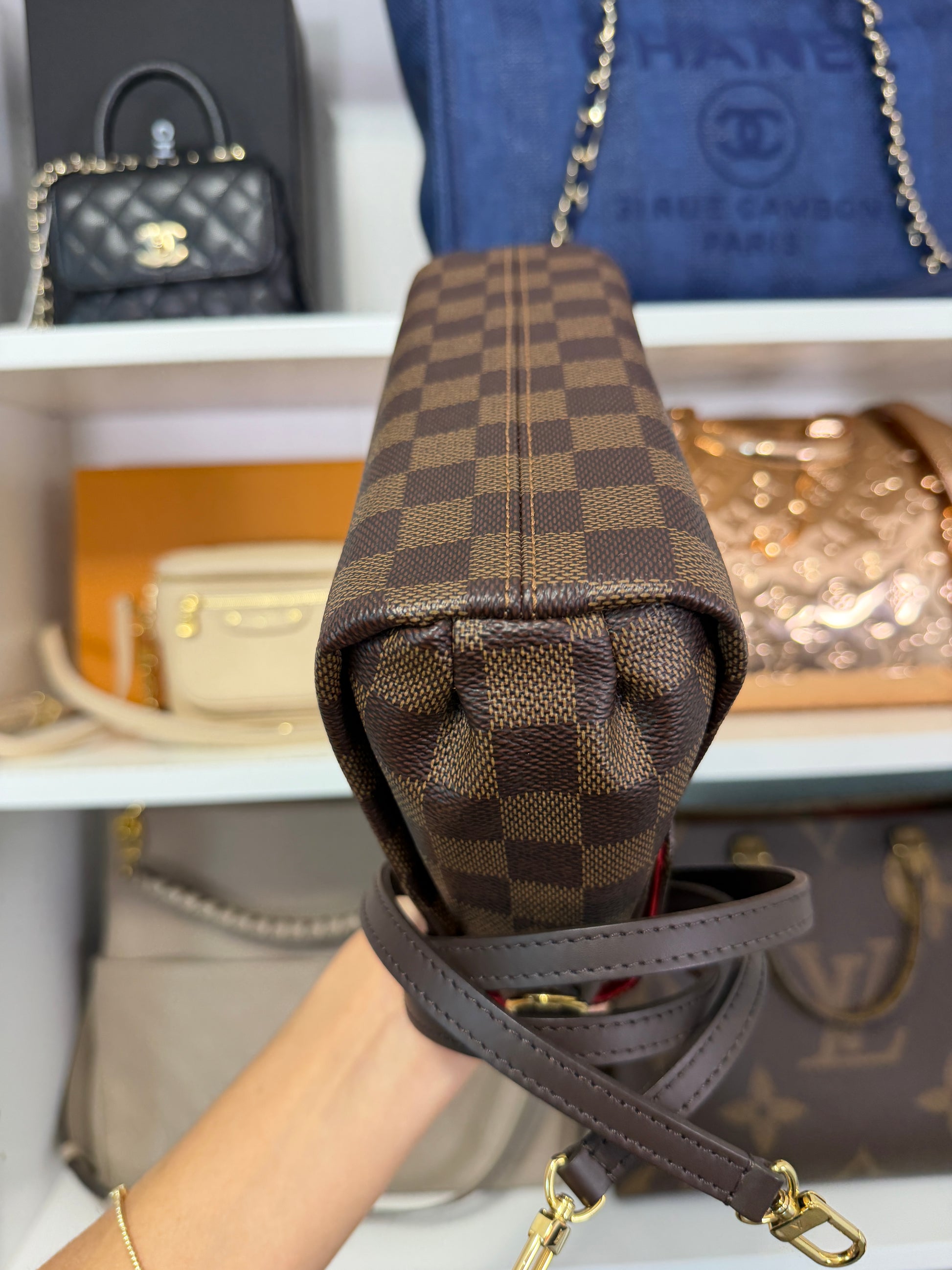 Louis Vuitton Damier Ebene Croisette