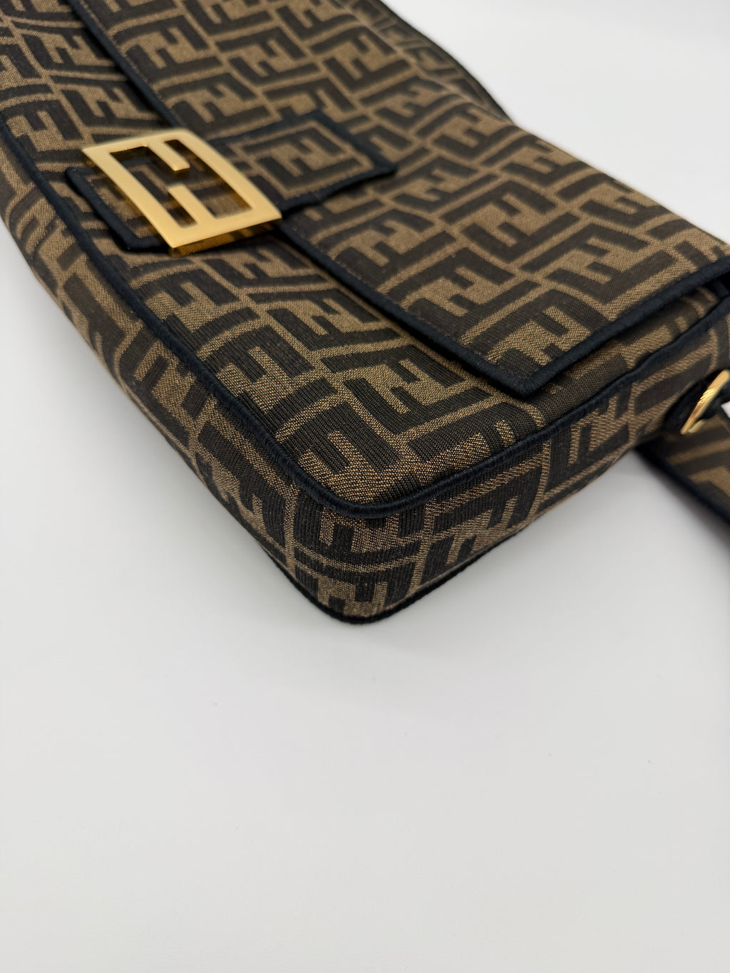Fendi Zucca FF One Size Baguette