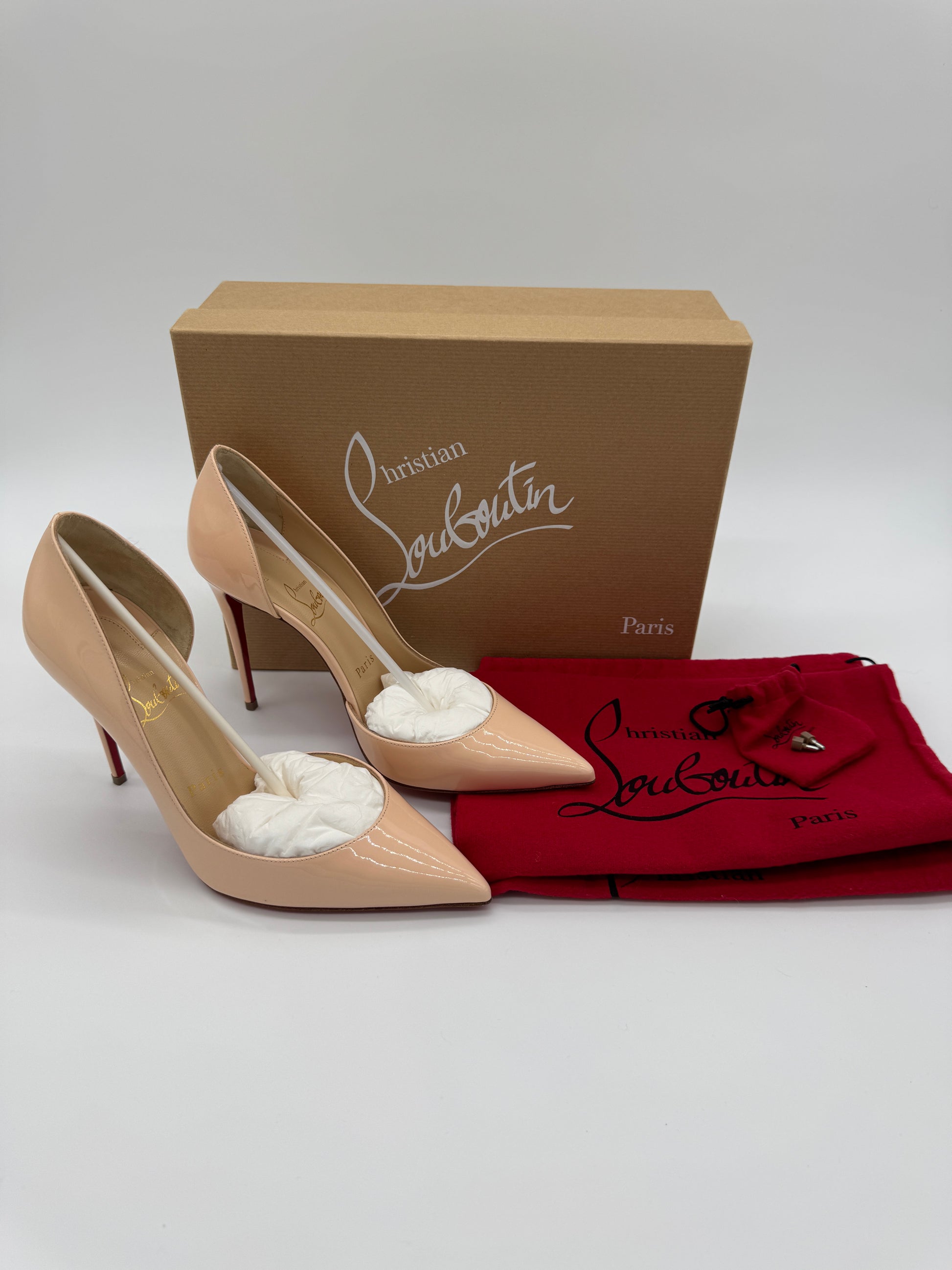 Christian Louboutin Iriza 100 Poudre Patent