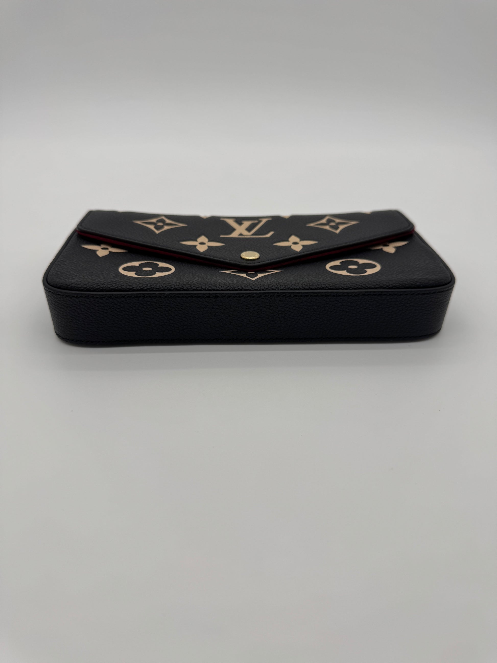 Louis Vuitton Felicie Pochette Bicolor Empreinte