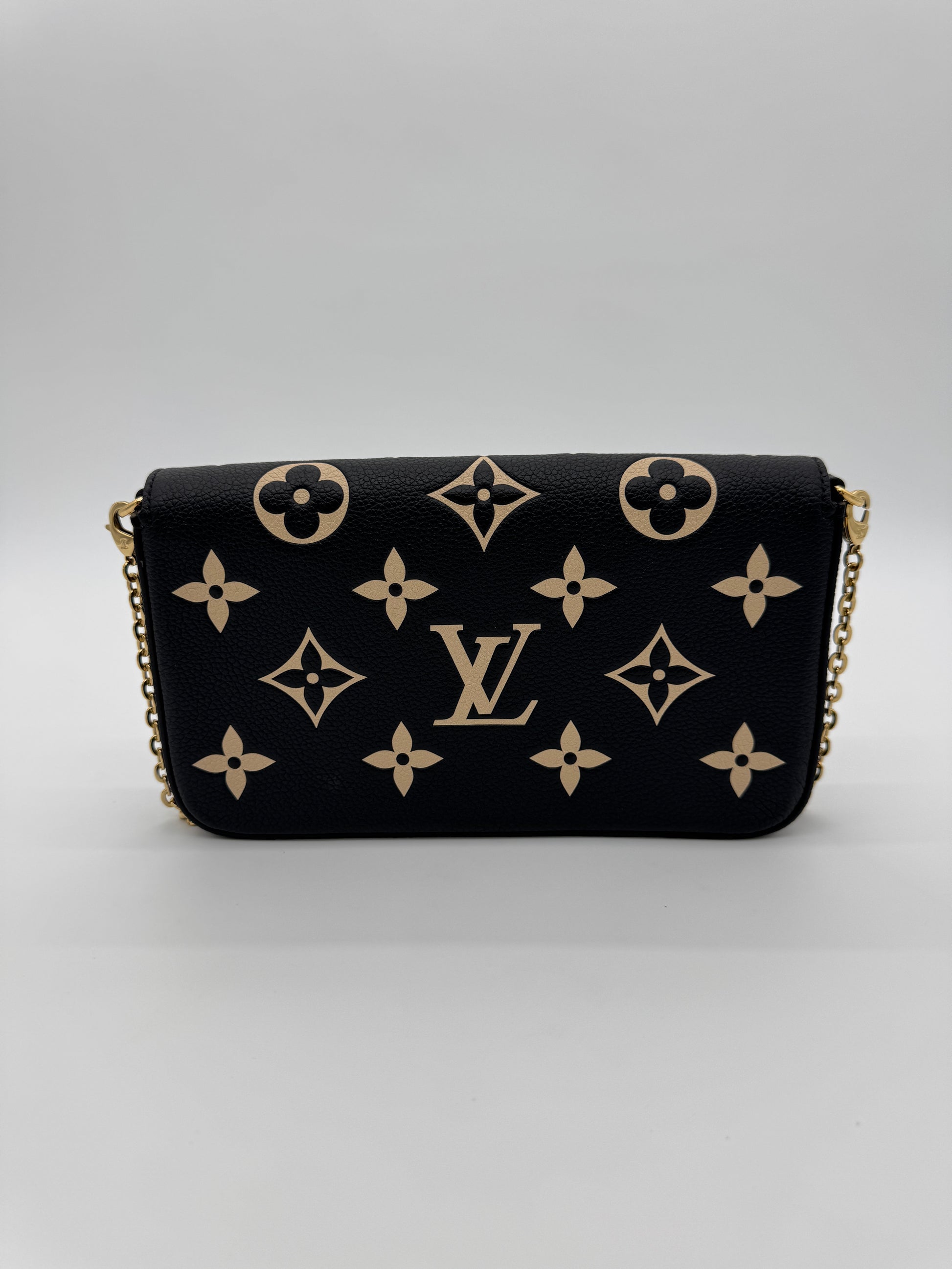 Louis Vuitton Felicie Pochette Bicolor Empreinte