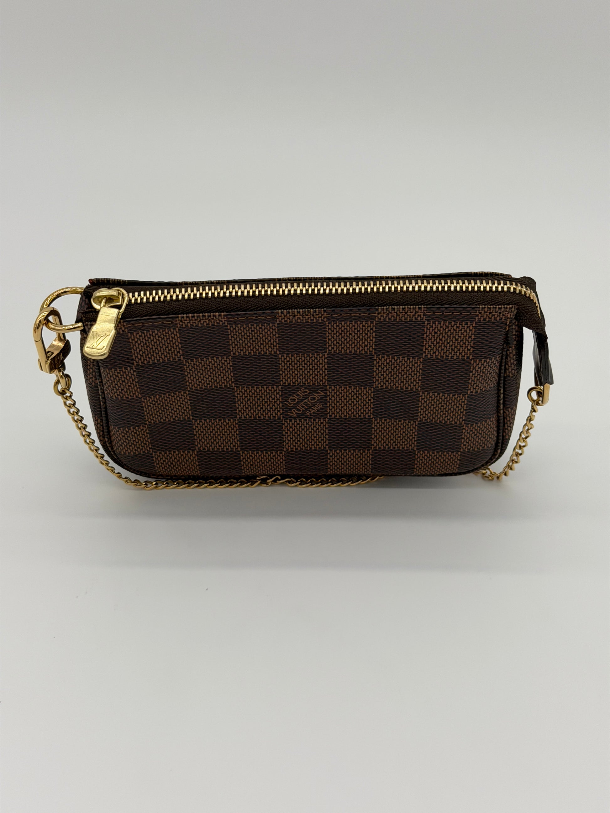 Louis Vuitton Mini Pochette Accessoires Damier Ebene