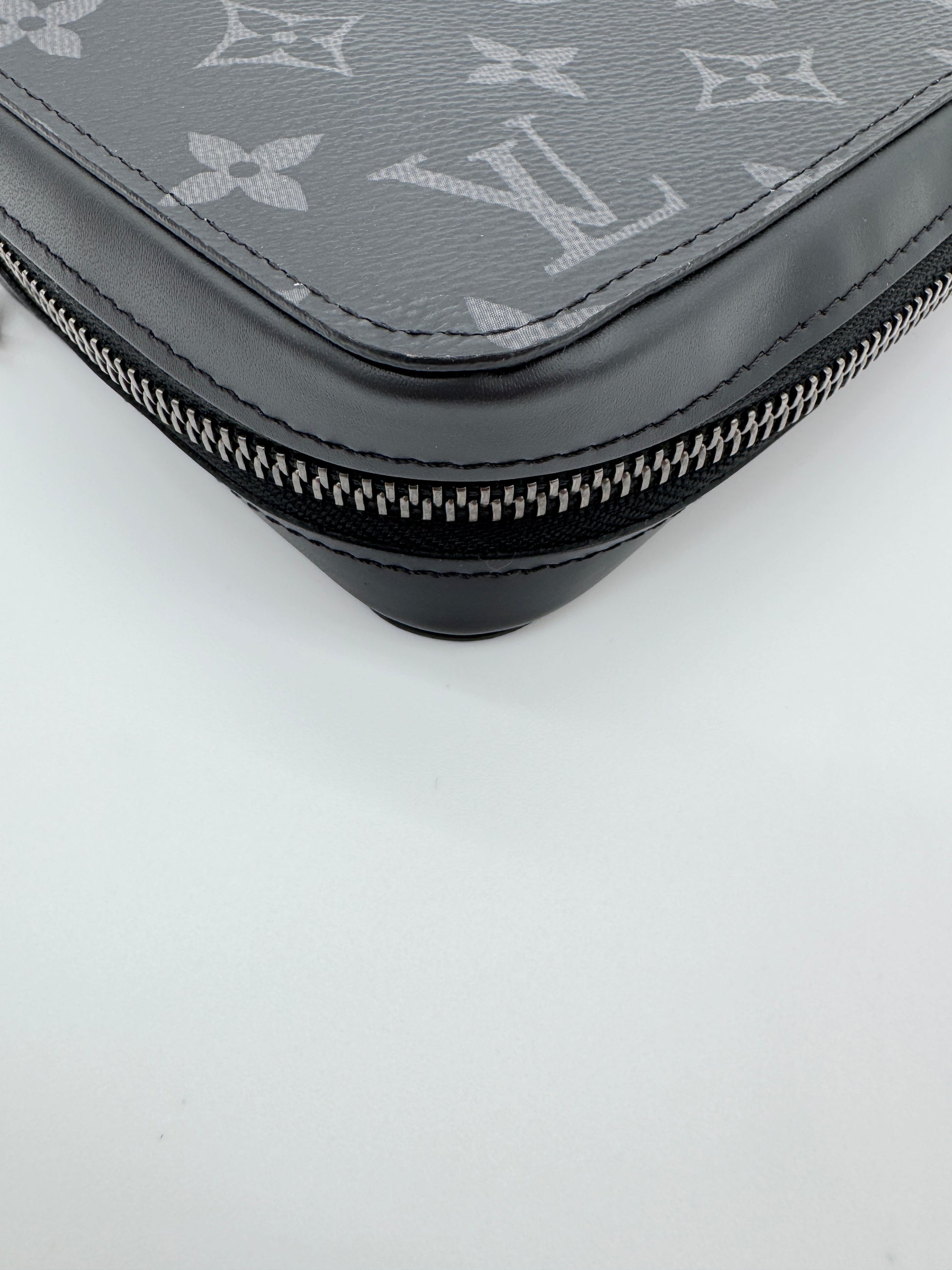 Louis Vuitton Monogram Eclipse XL Zippy Wallet