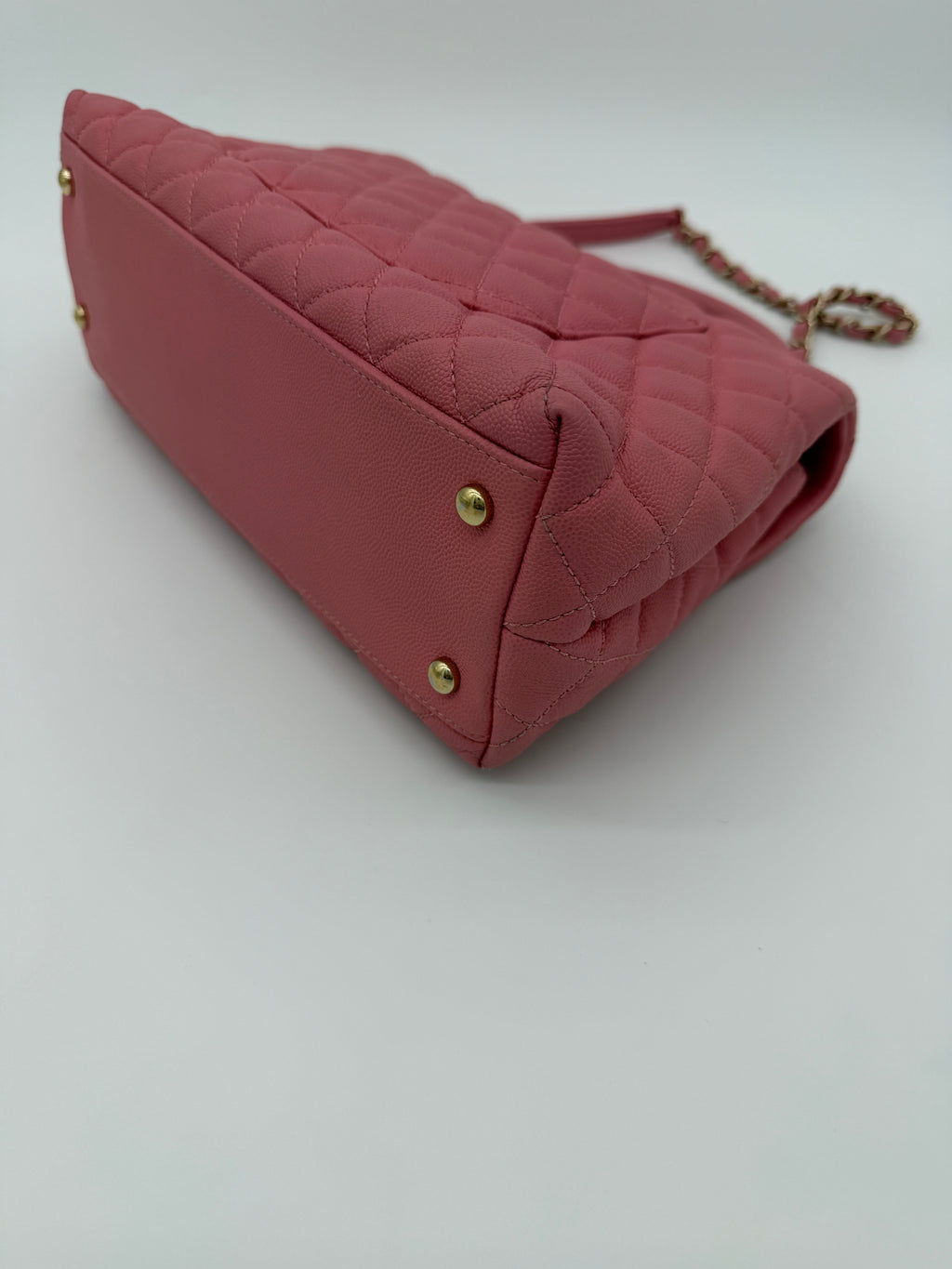 Chanel Caviar Coco Top Handle Small