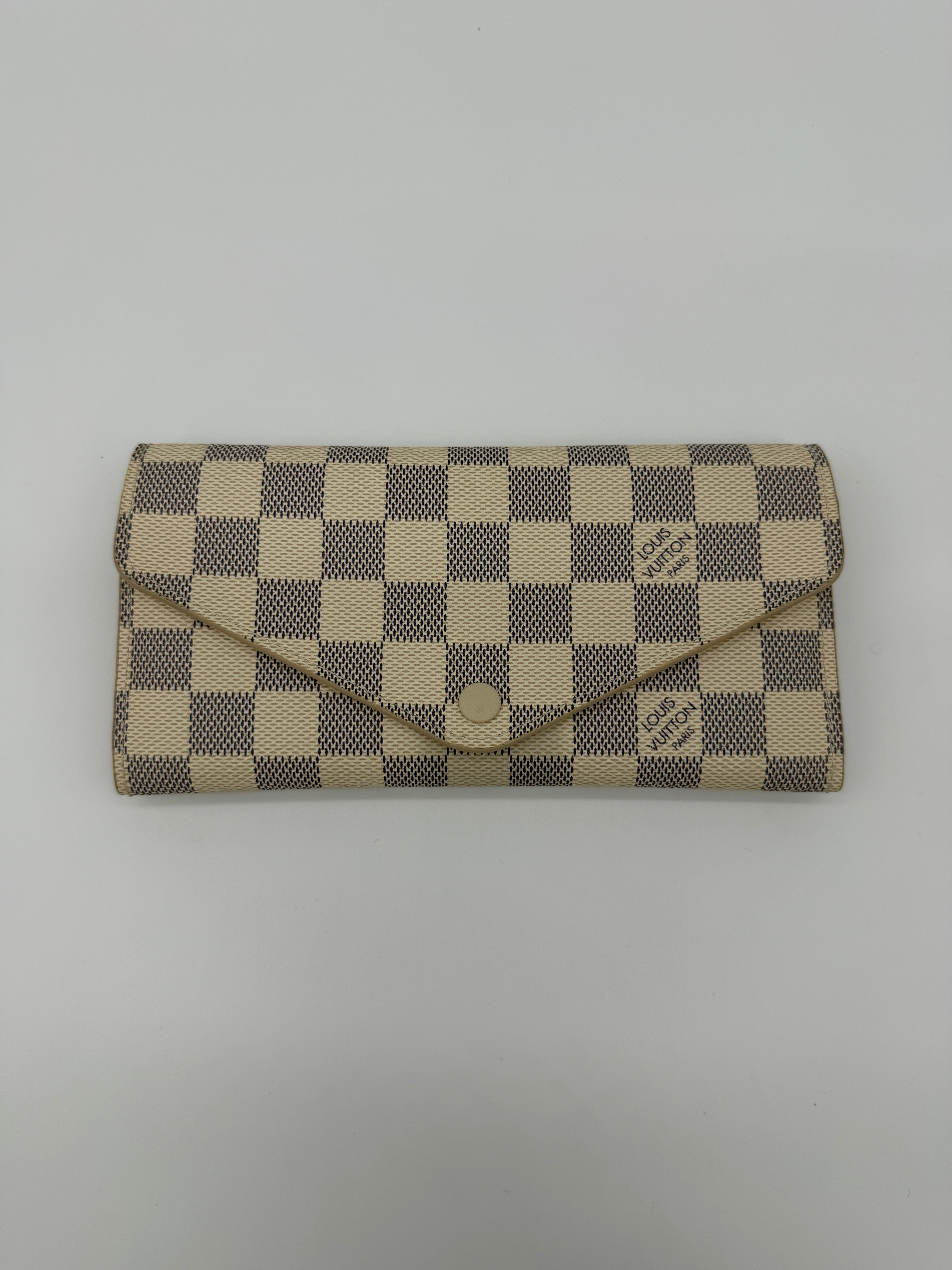 Louis Vuitton Sarah Wallet Damier Azur
