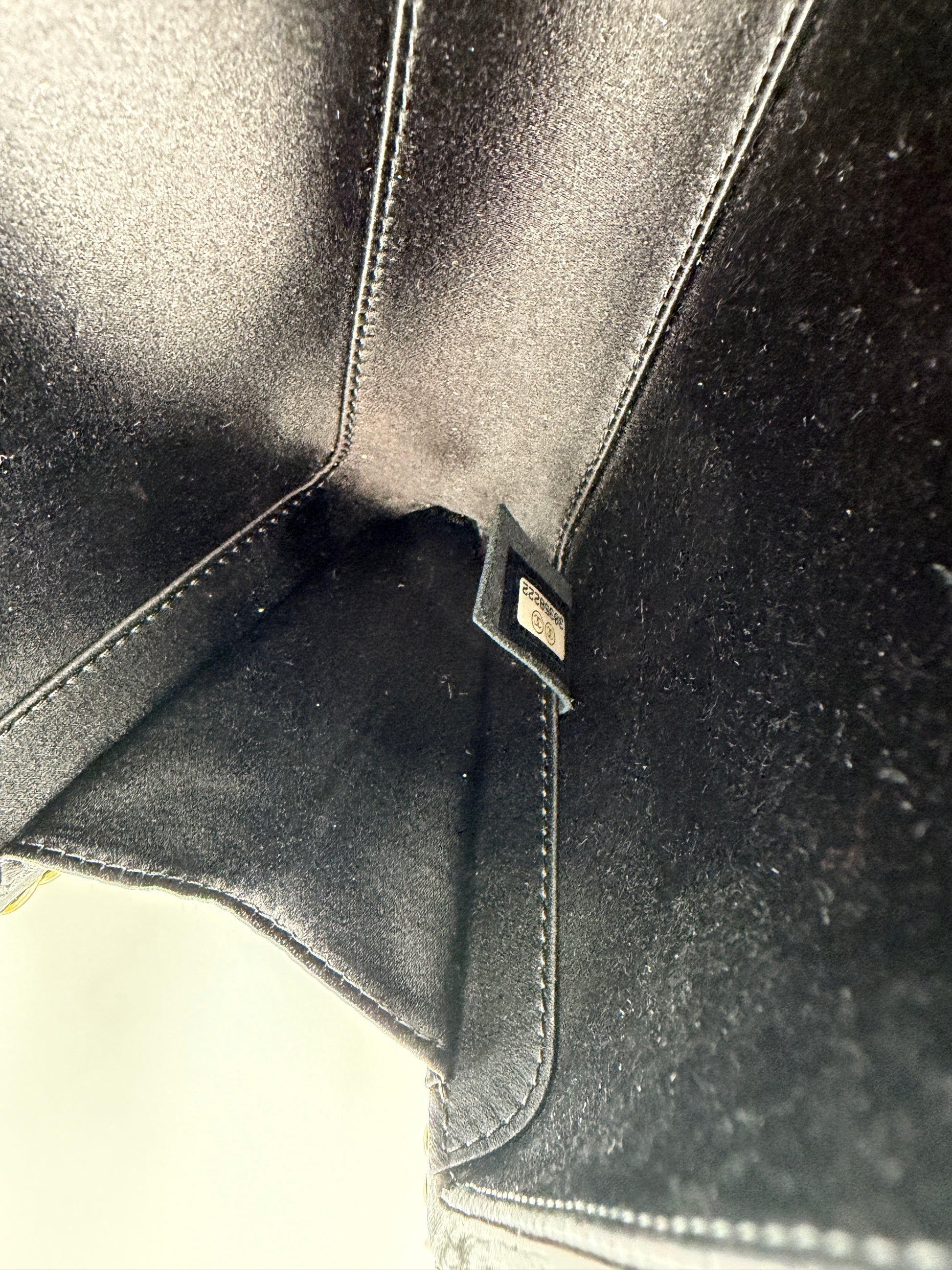 Chanel Studded Chain Around CC Evening Clutch