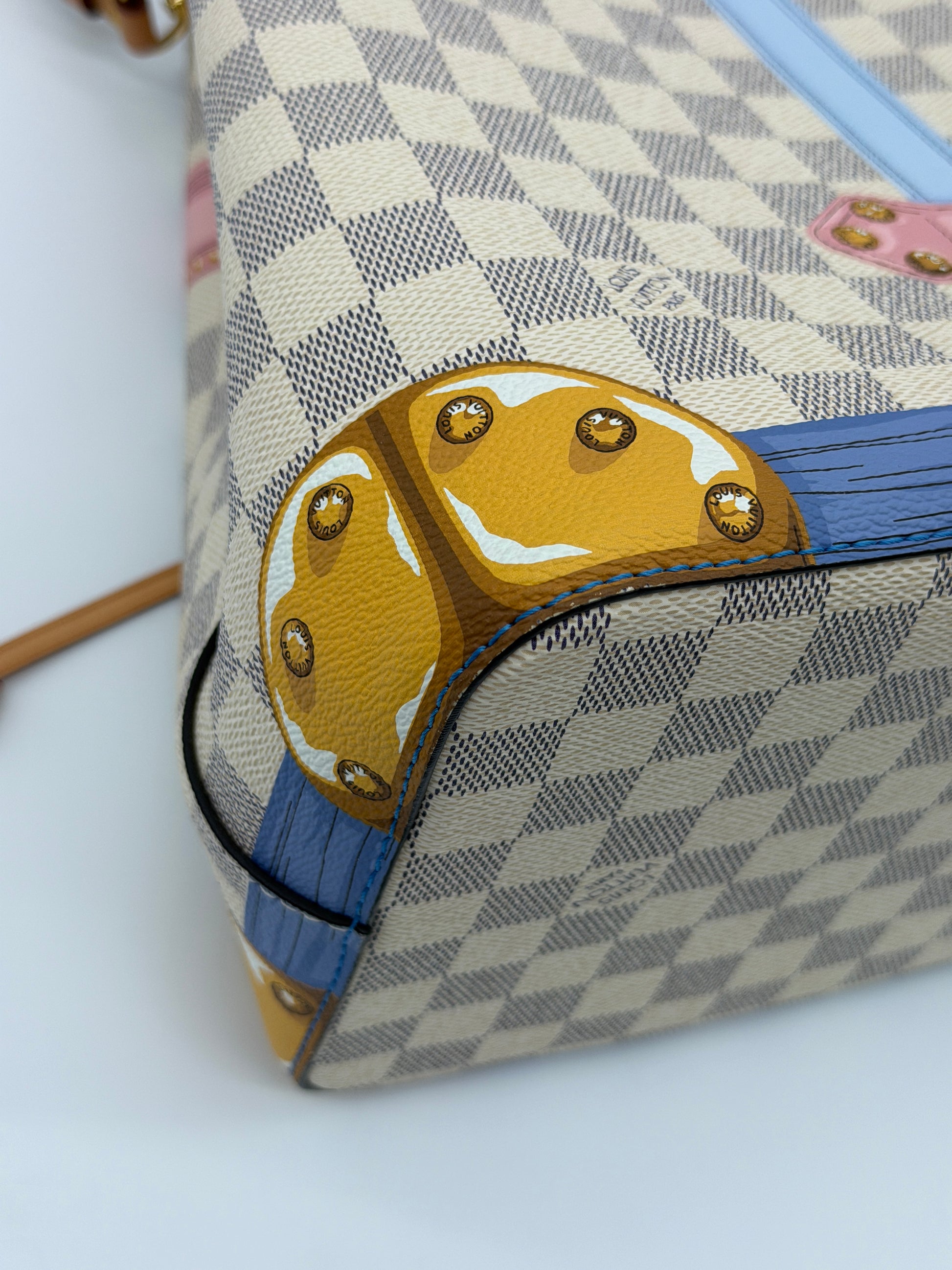 Louis Vuitton NeoNoe Damier Azur Summer Trunks Limited Edition