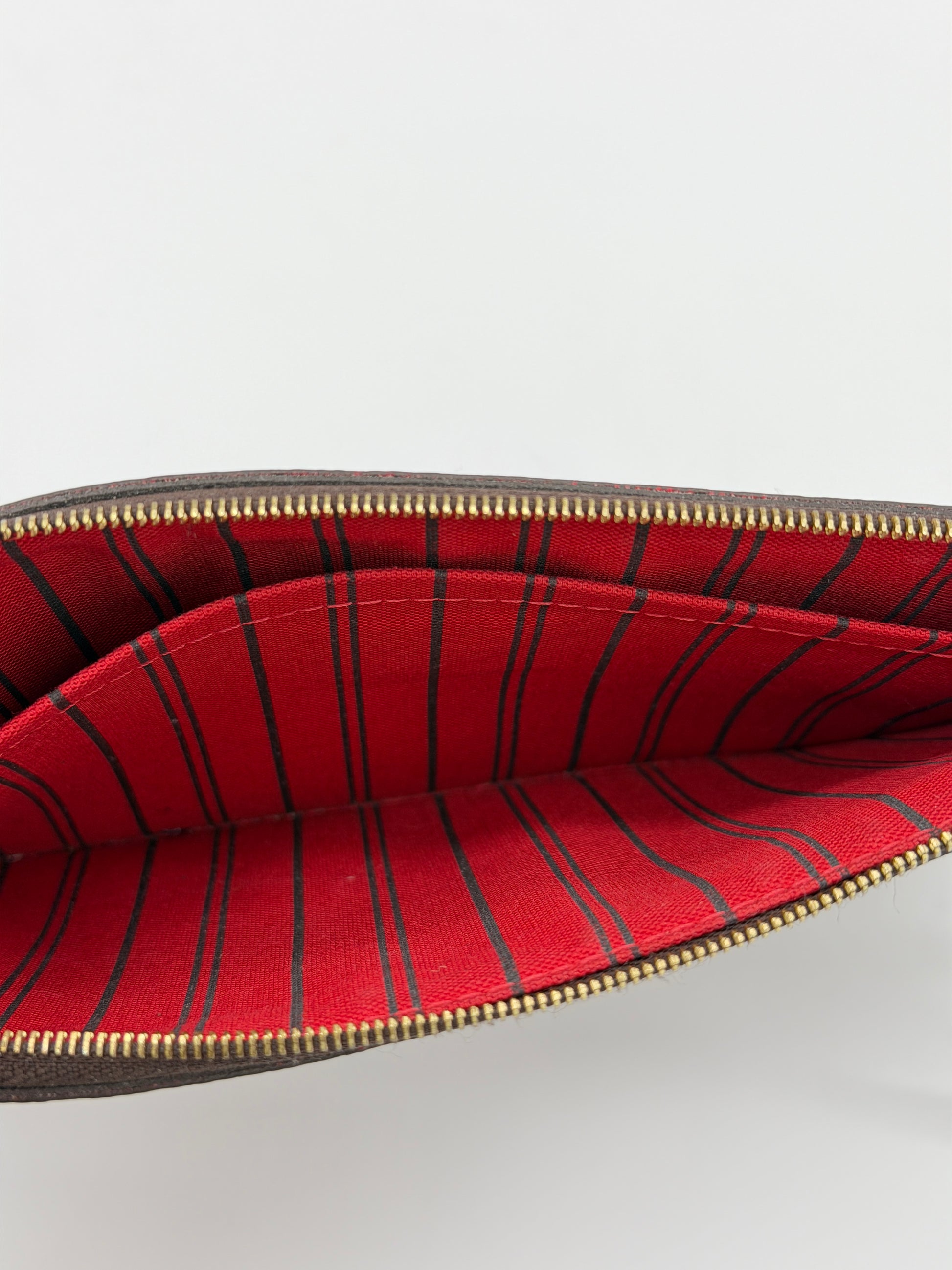 Louis Vuitton Damier Ebene Neverfull Pochette