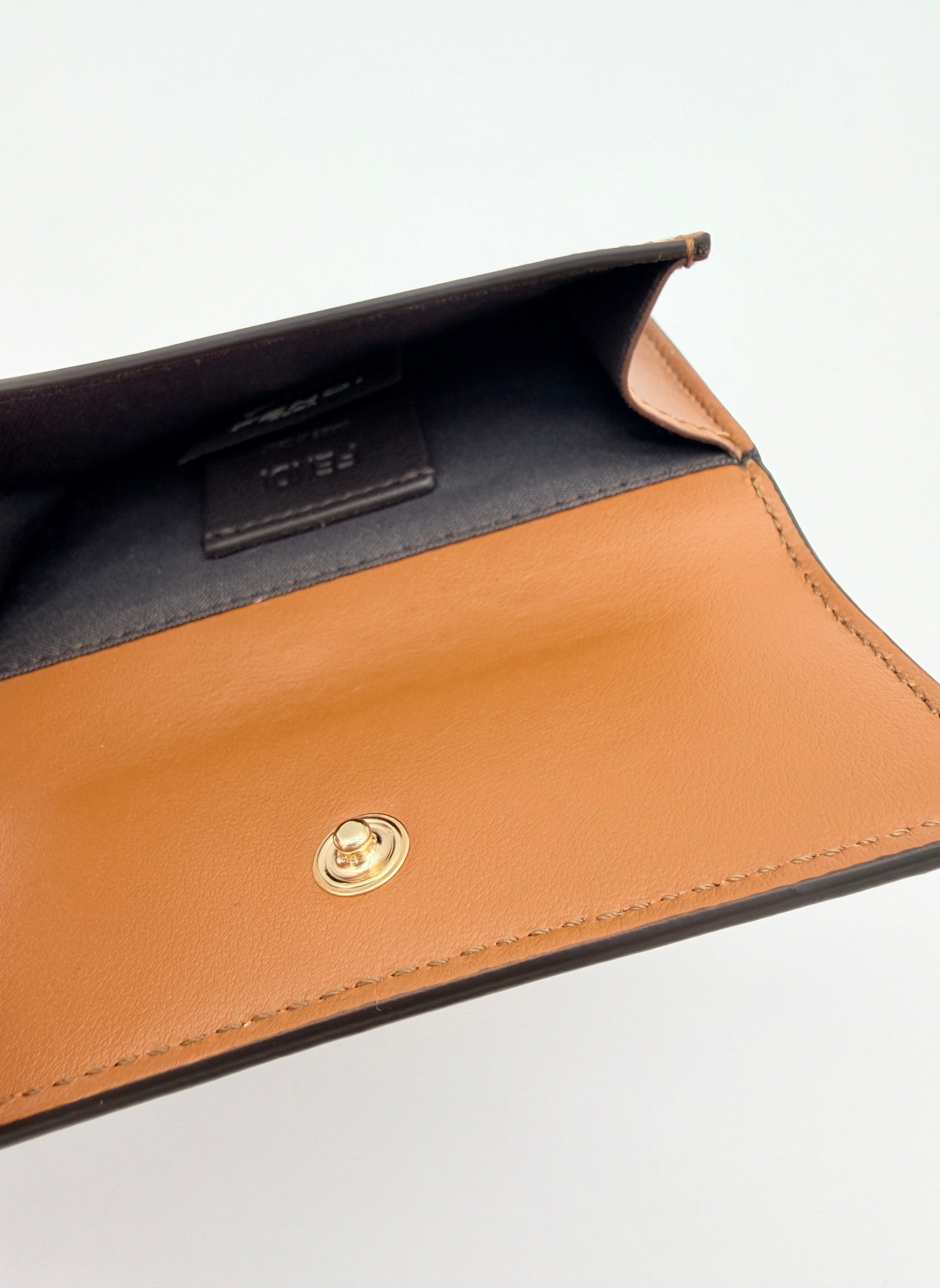 Fendi Flap Card Holder